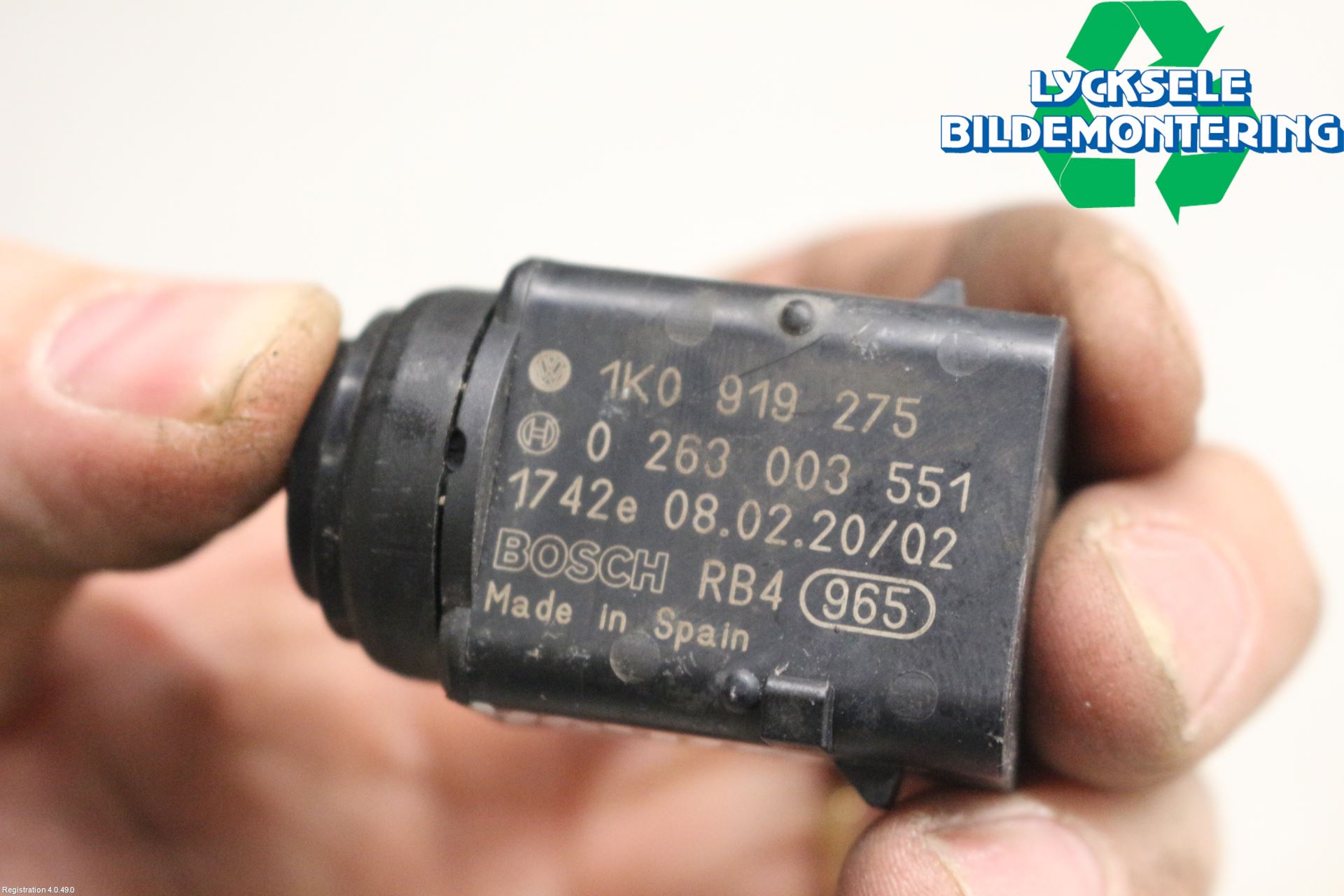 Volkswagen VW TOUAREG 7L 03-10 Parkeringshjälp Backsensor