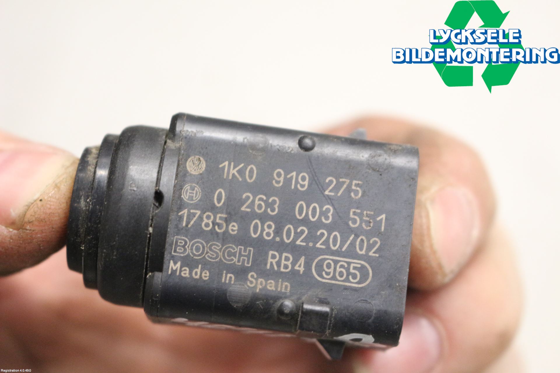 Volkswagen VW TOUAREG 7L 03-10 Parkeringshjälp Backsensor