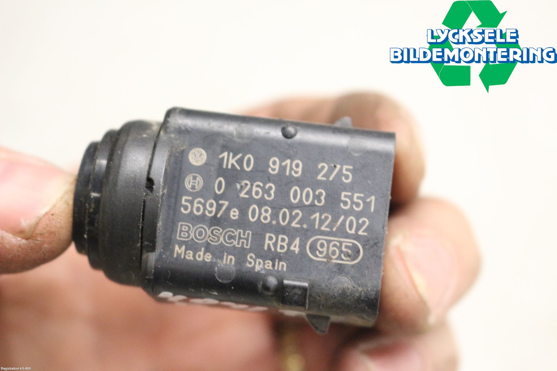 Volkswagen VW TOUAREG 7L 03-10 Parkeringshjälp Backsensor