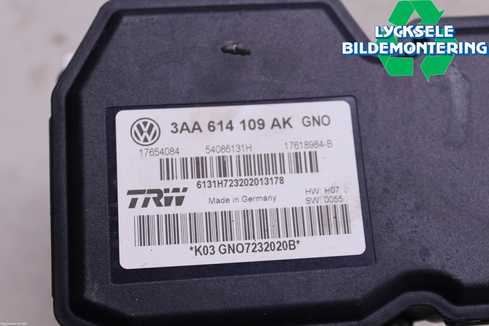 Volkswagen VW PASSAT 15-19 Abs Hydraulaggregat