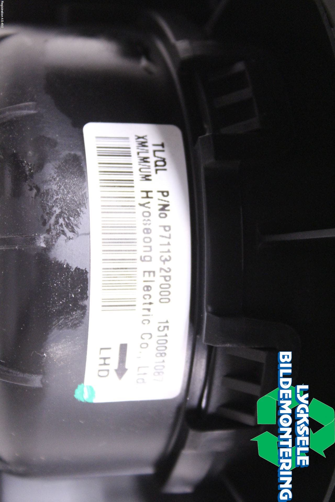 Kia SORENTO 15-20 Ac Värmefläkt