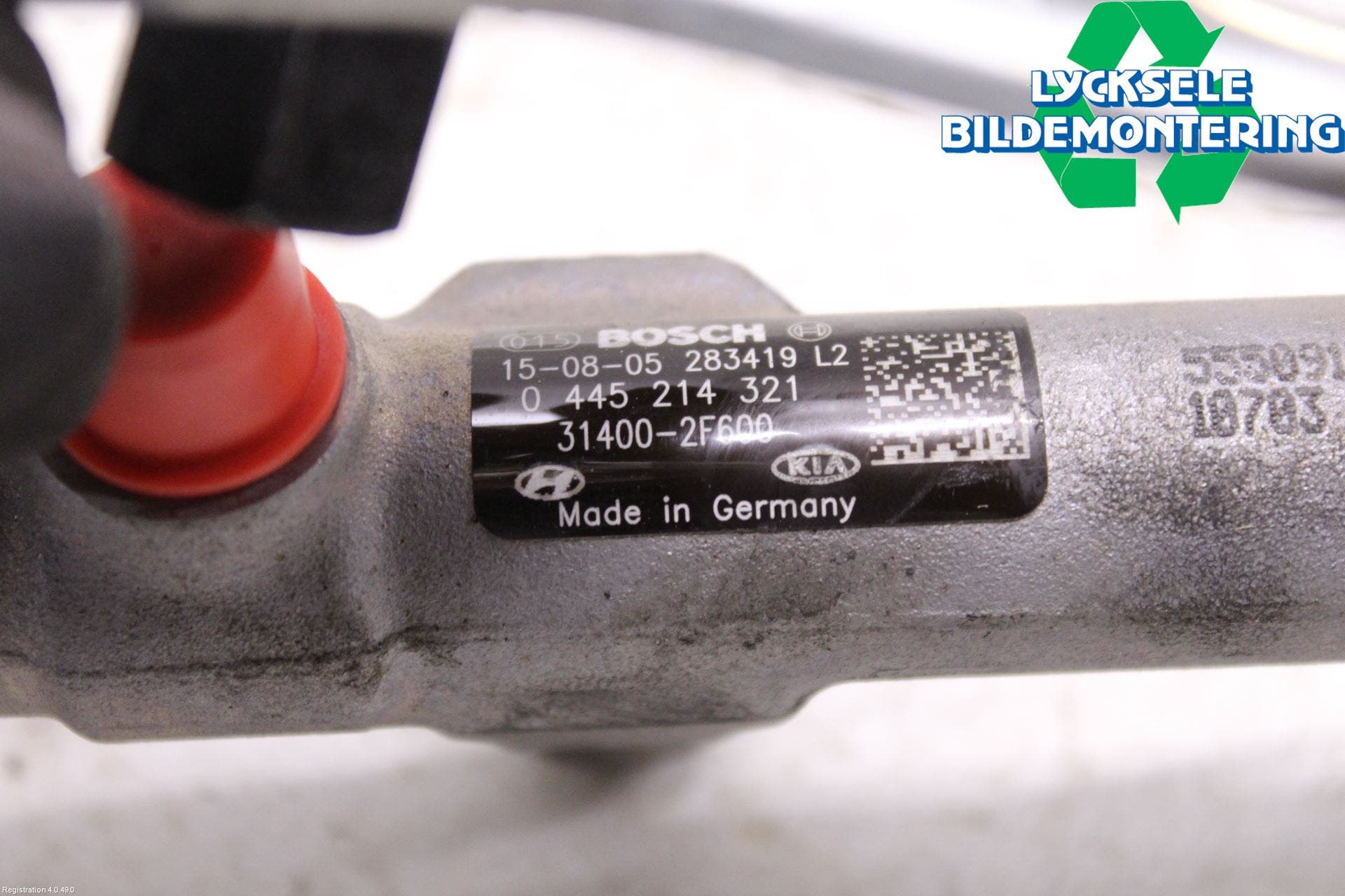 Kia SORENTO 15-20 Inj. Fuelrail