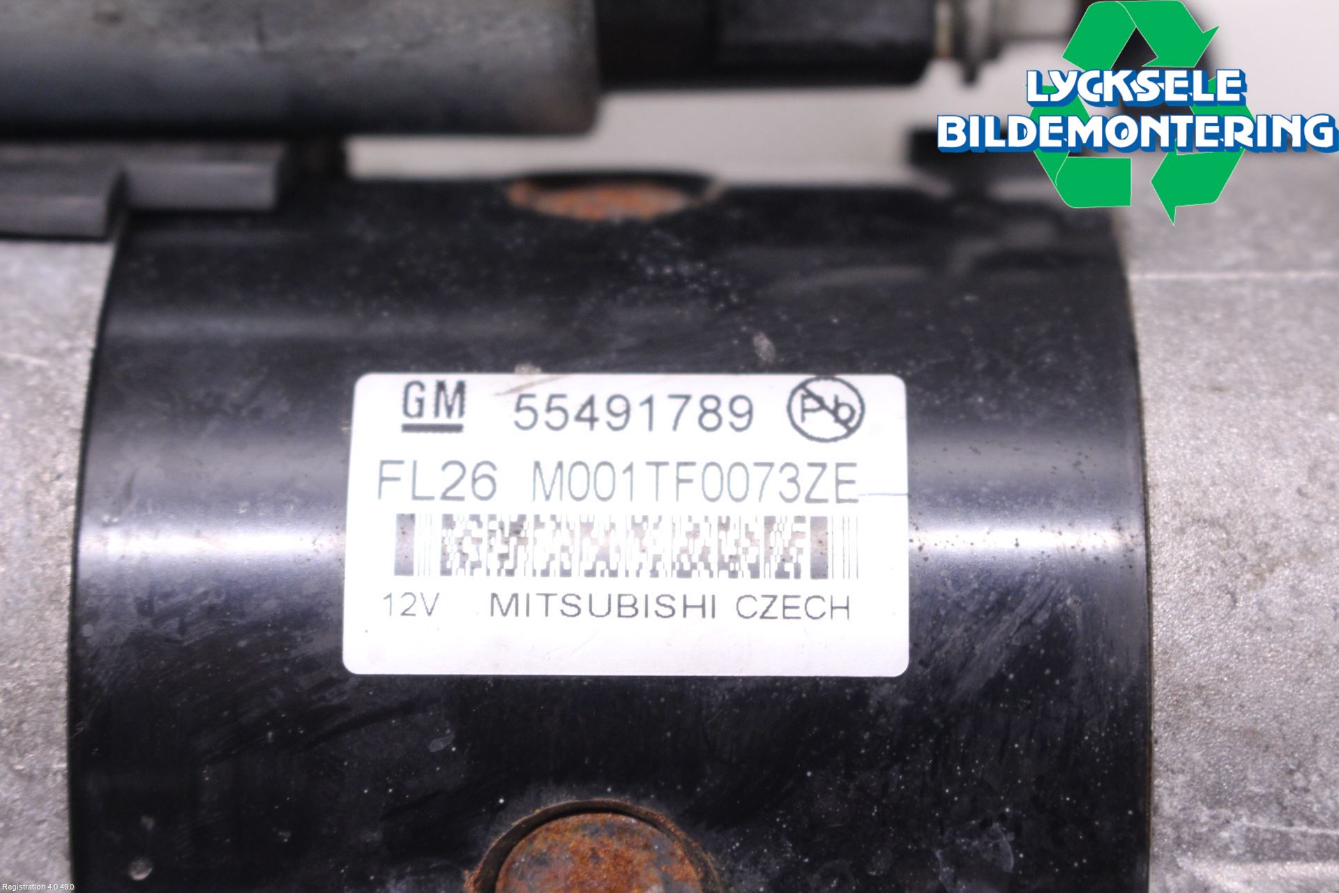 Opel INSIGNIA 09-16 Startmotor Diesel