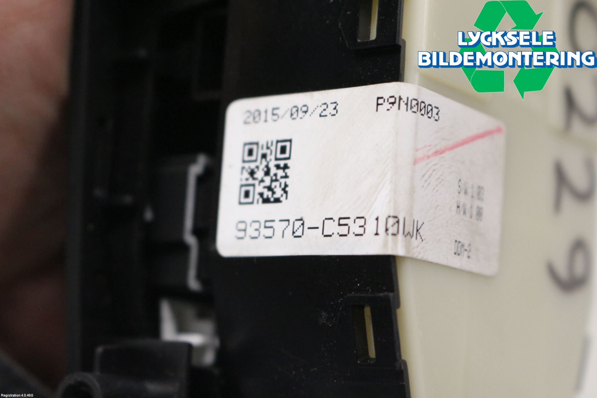 Kia SORENTO 15-20 Strömställare Elhiss