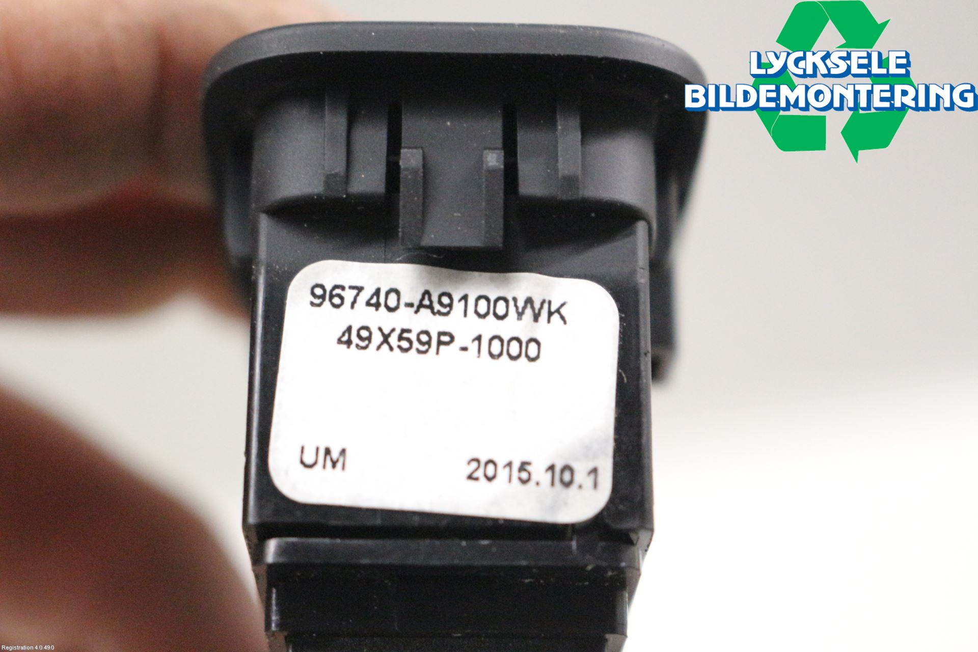 Kia SORENTO 15-20 Strömställare Baklucka