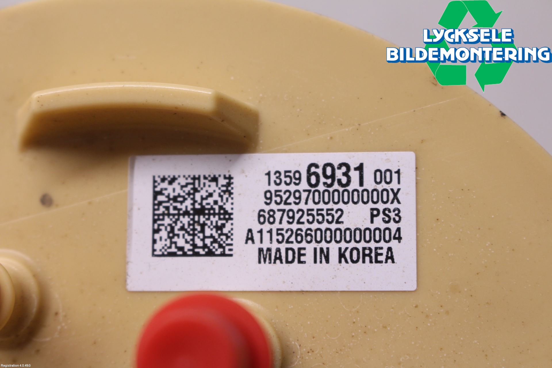 Opel INSIGNIA 09-16 Bränslepump El