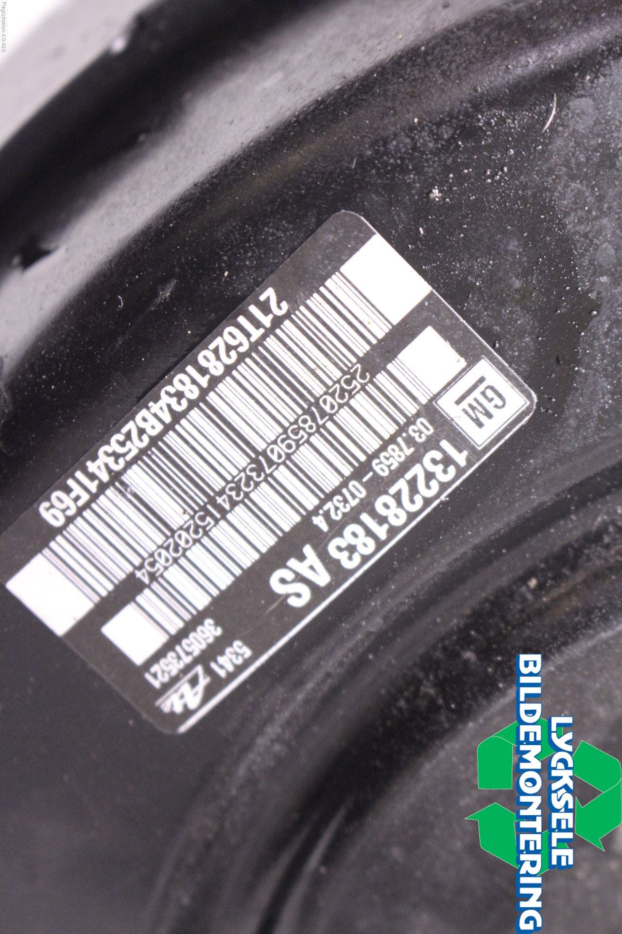 Opel INSIGNIA 09-16 Bromsservo