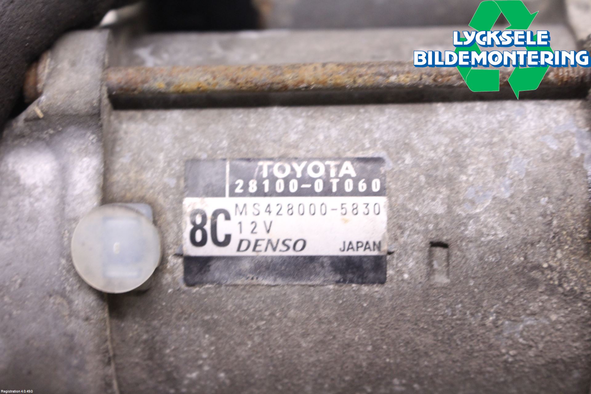 Toyota AVENSIS 09-15 Startmotor