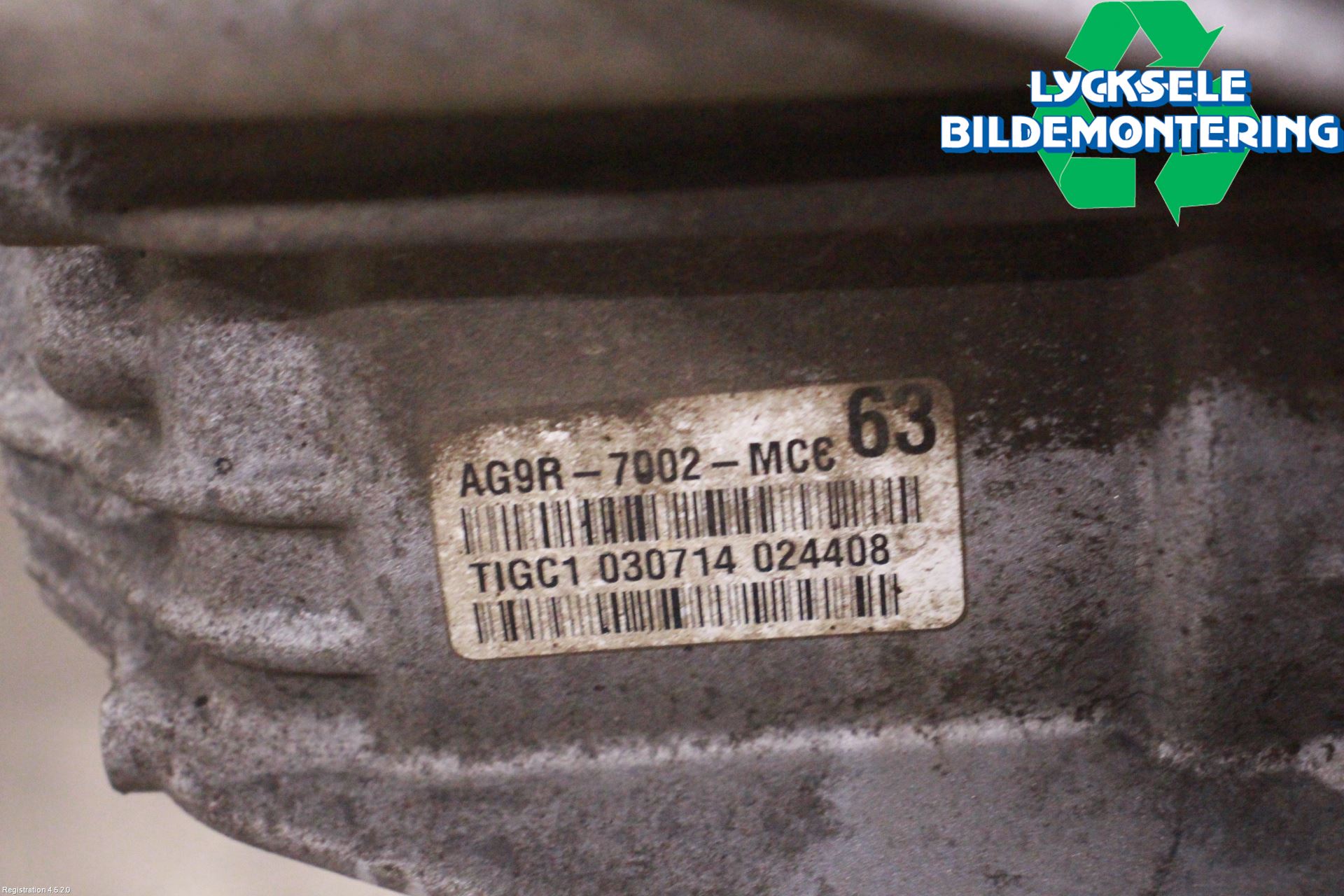 Ford MONDEO 07-15 Växellåda Man 6 Vxl