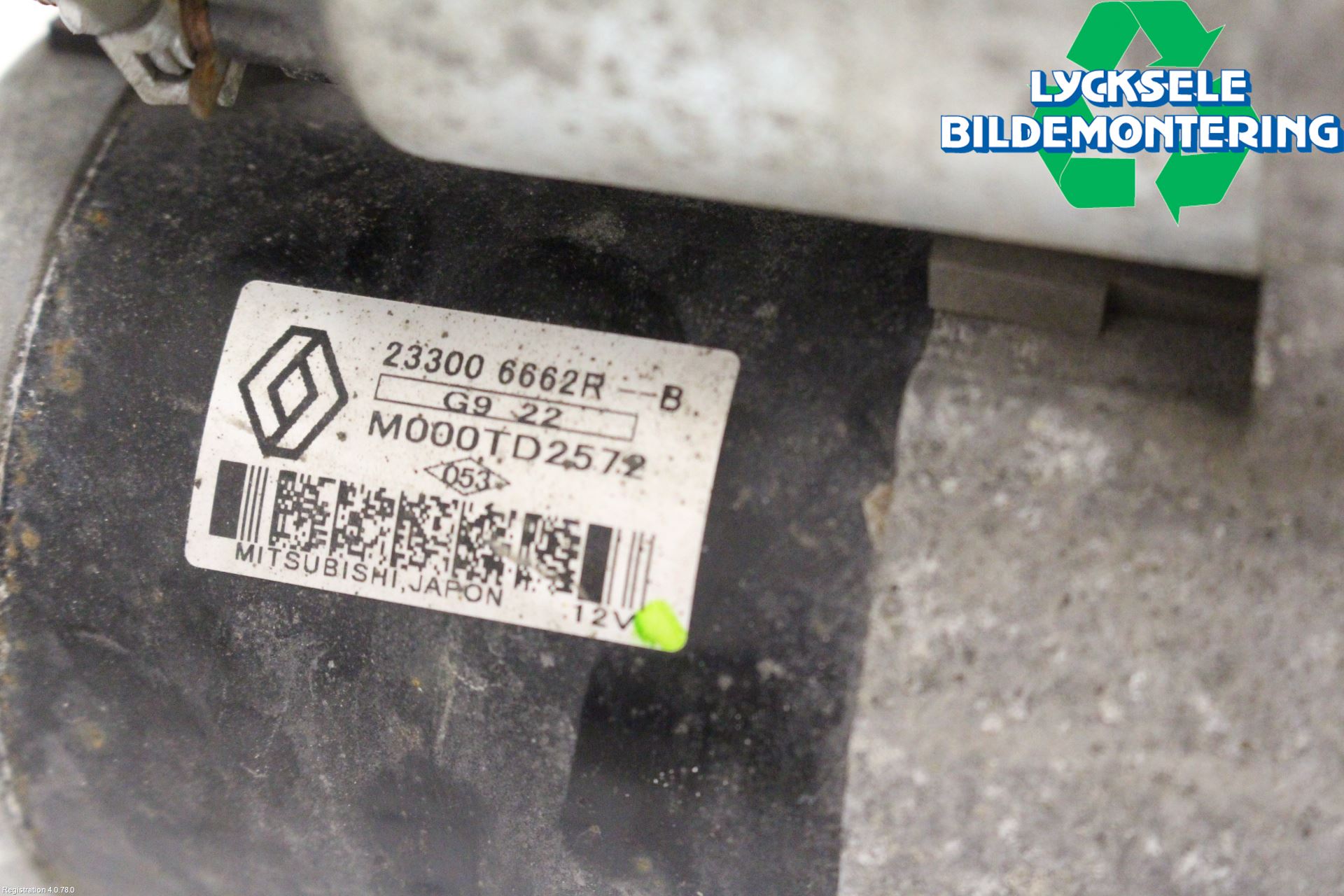 Nissan QASHQAI 17-21 Startmotor