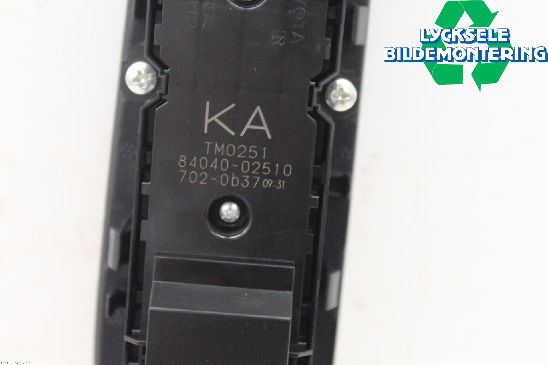 Toyota COROLLA 19- Strömställare Elhiss