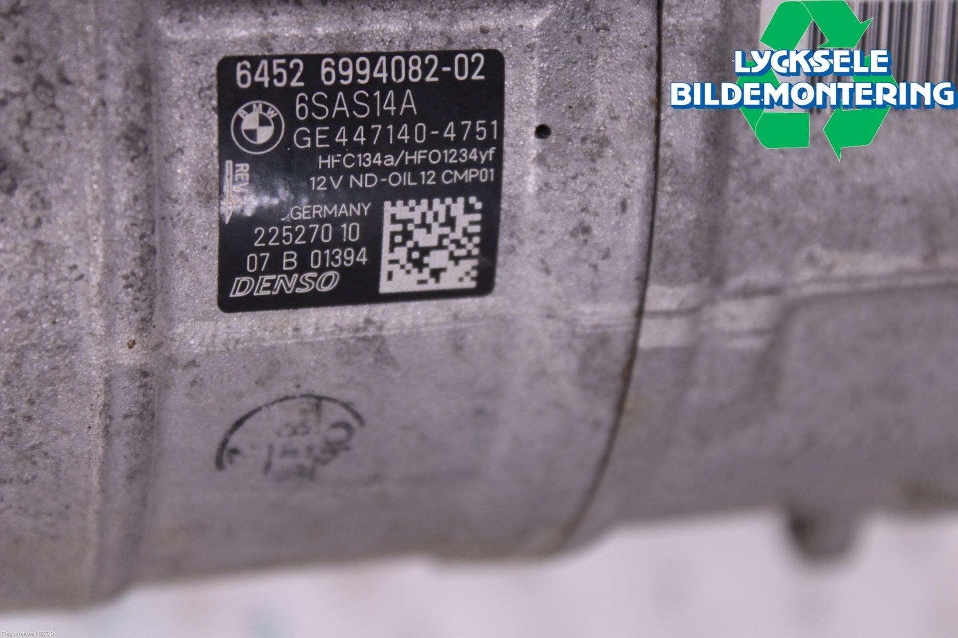 BMW X3 G01 18- Ac Kompressor