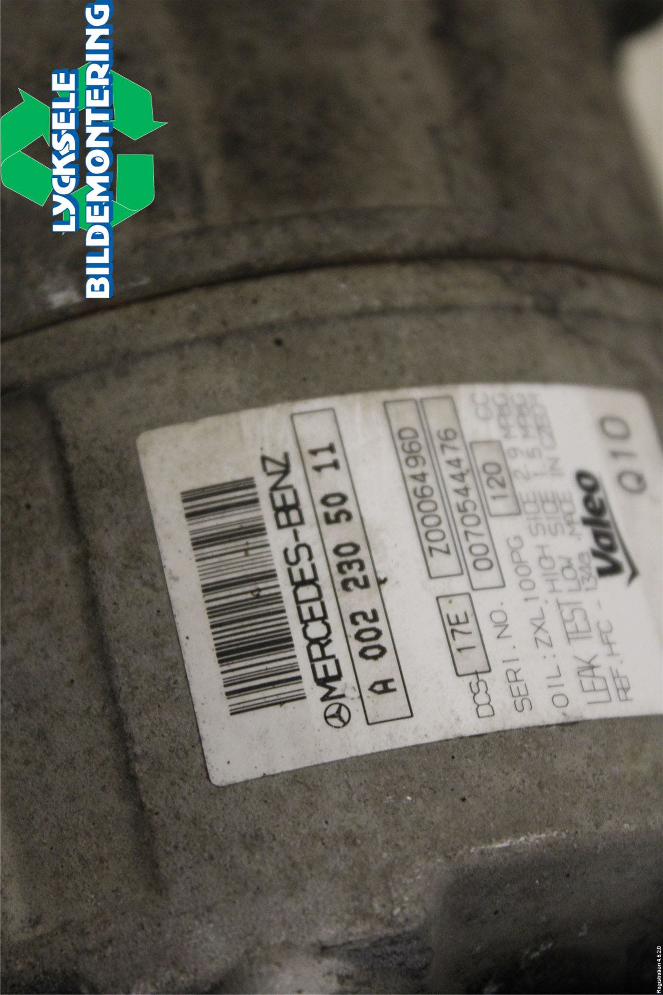 Mercedes-Benz MB C-KLASS (W204) 07-15 Ac Kompressor