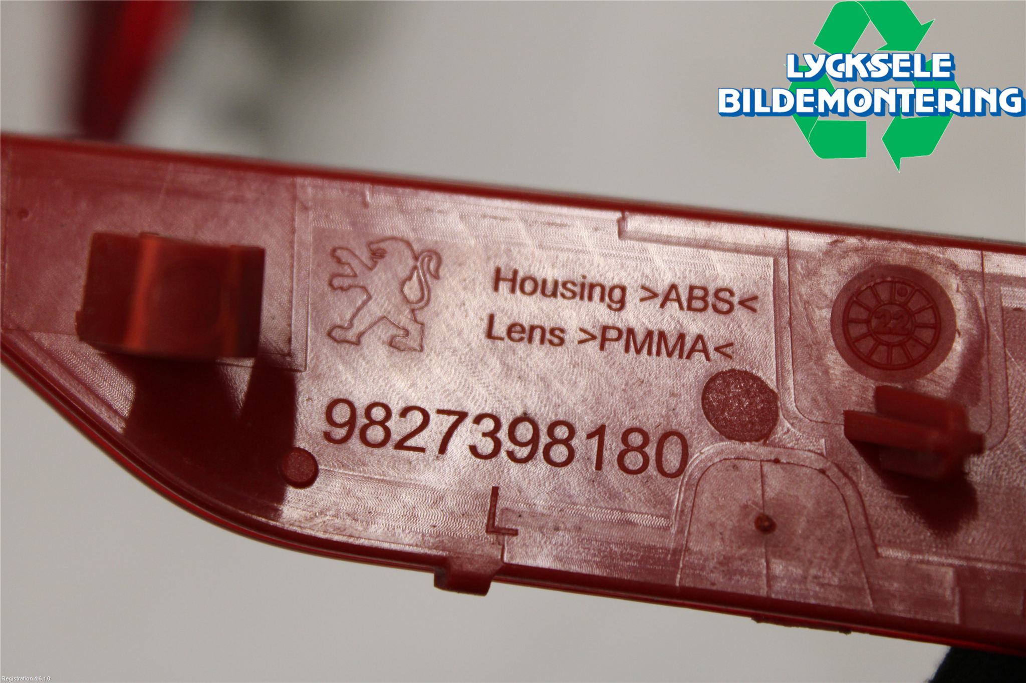 Peugeot 208/E-208 20- Dimljus/Reflex Bak