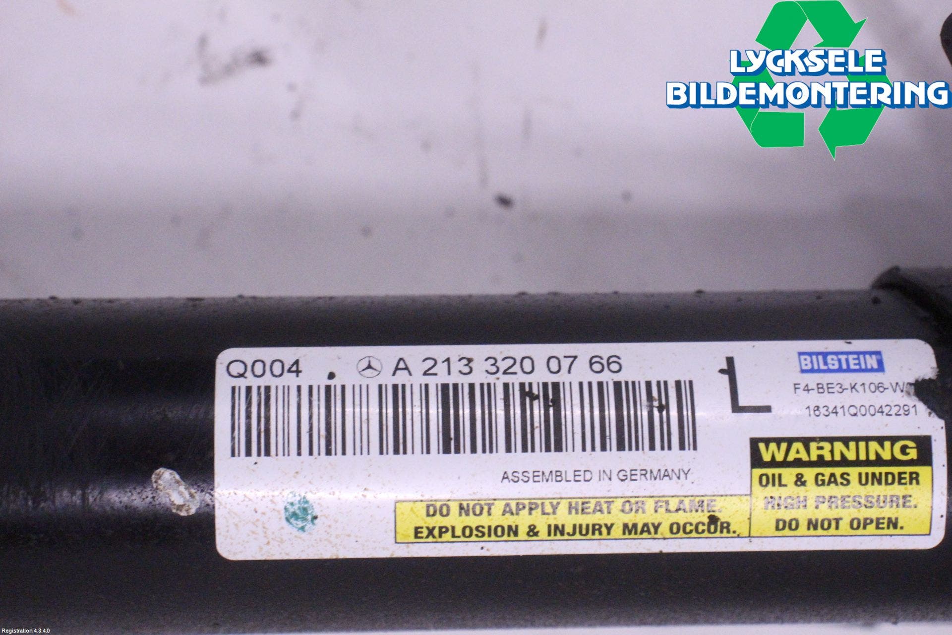 Mercedes-Benz MB E-KLASS (W213) 16-23 Fjäderben Fram Vänster