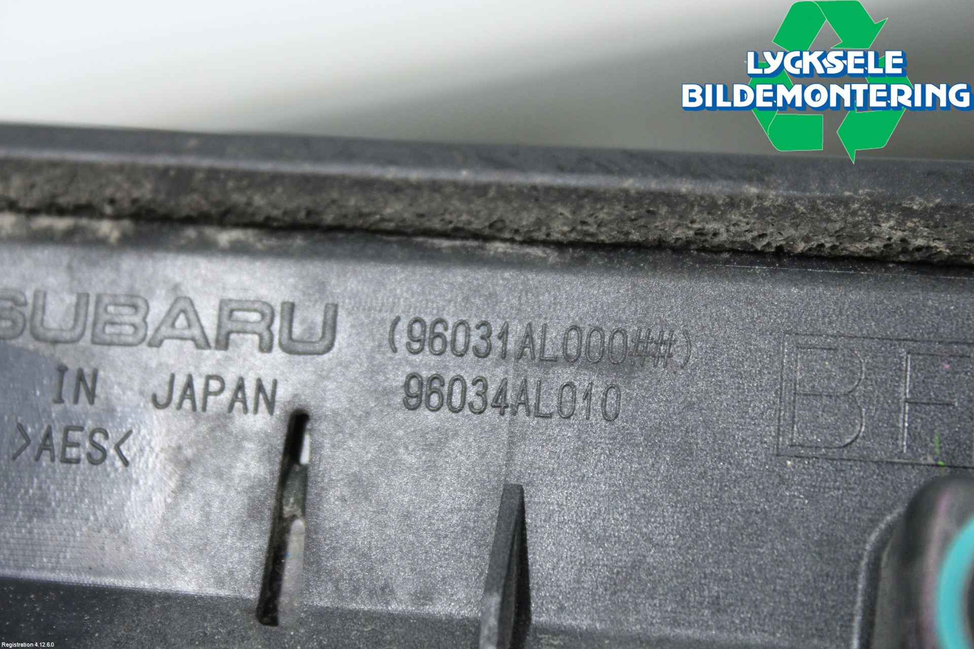 Subaru OUTBACK 15-20 Spoiler Baklucka