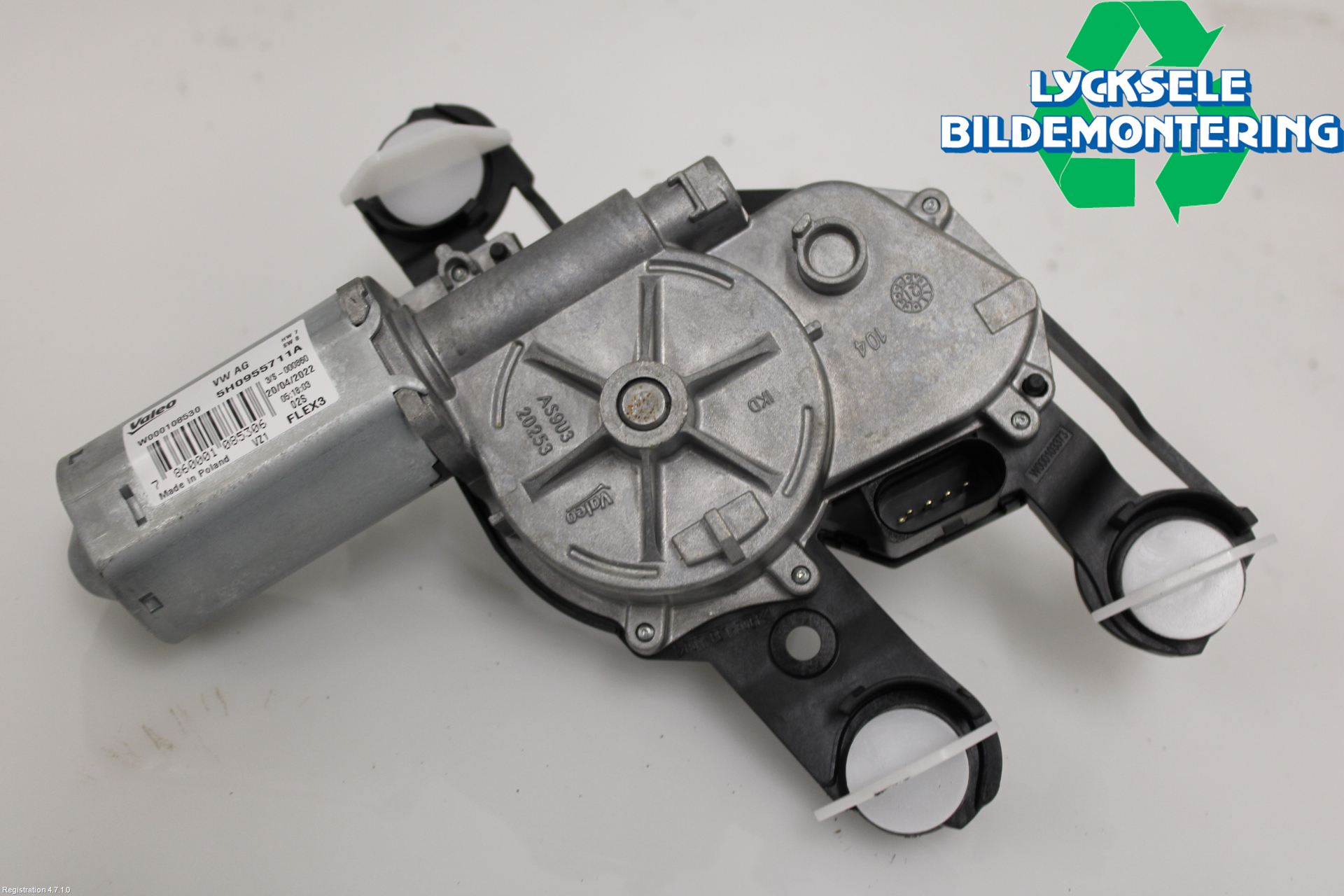 Volkswagen VW GOLF / E-GOLF VIII 20- Torkarmotor Baklucka