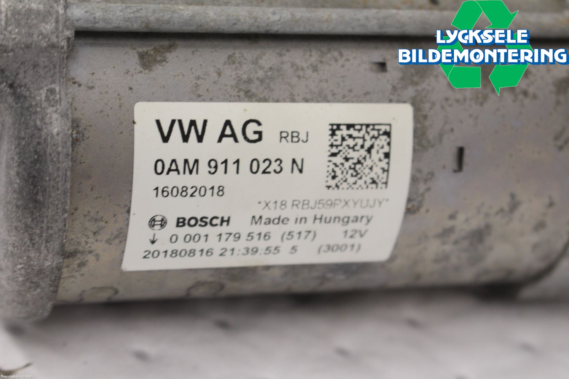 Skoda FABIA 15-21 Startmotor