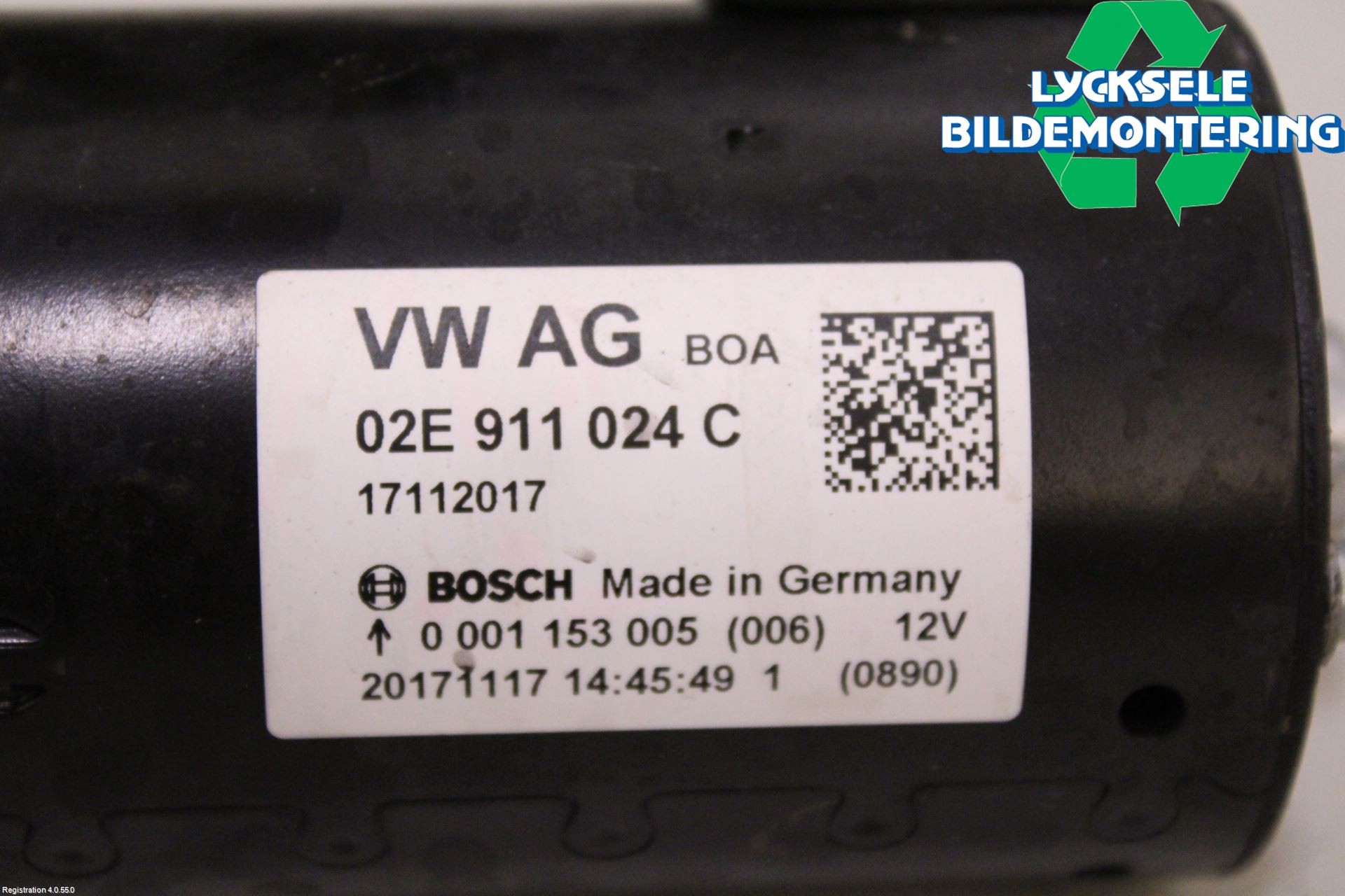 Seat ALHAMBRA 11- Startmotor Diesel