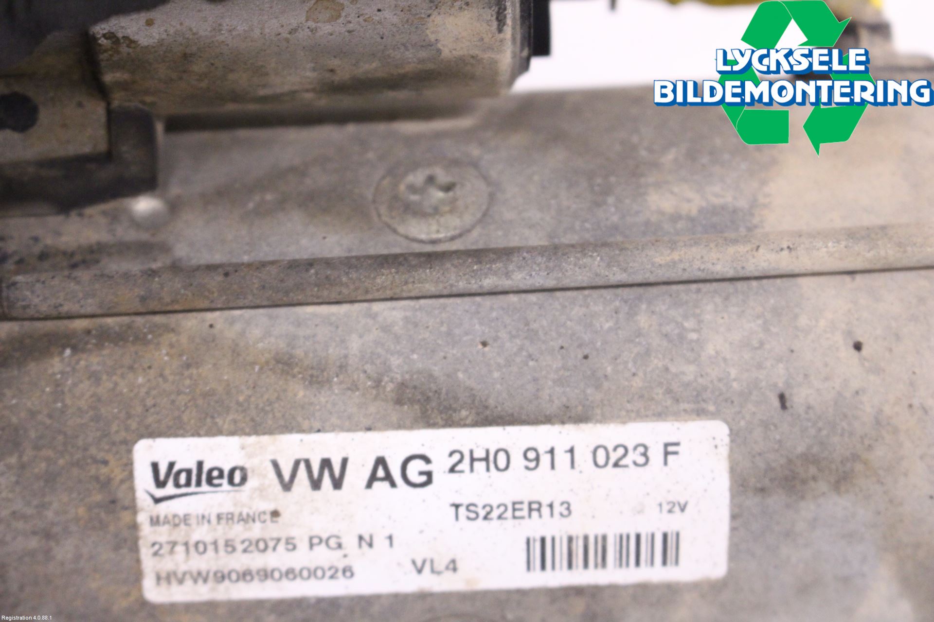 Volkswagen VW AMAROK 2H 10-22 Startmotor Diesel