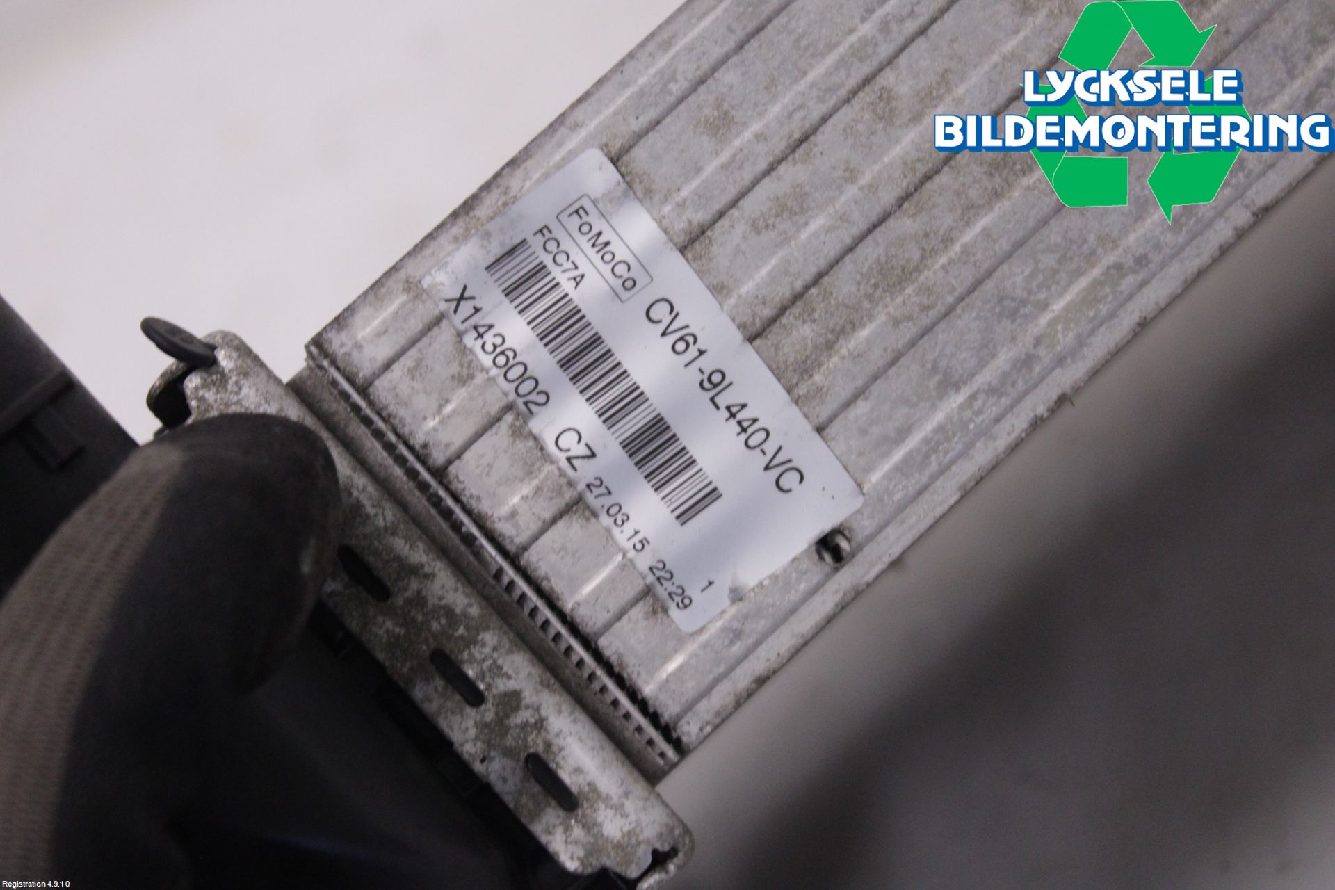 Ford FOCUS 15-18 Laddluft-Intercooler Kyl