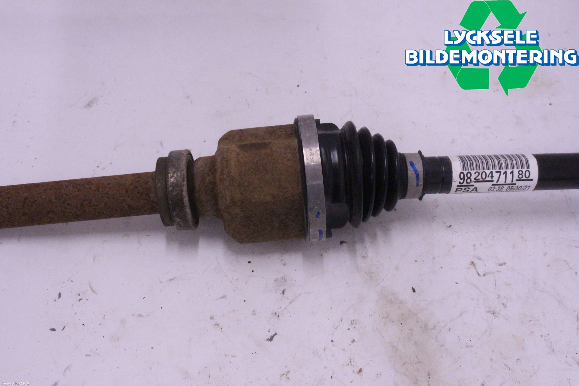 Peugeot PARTNER/E-PARTNER 19- Drivaxel Fram Höger