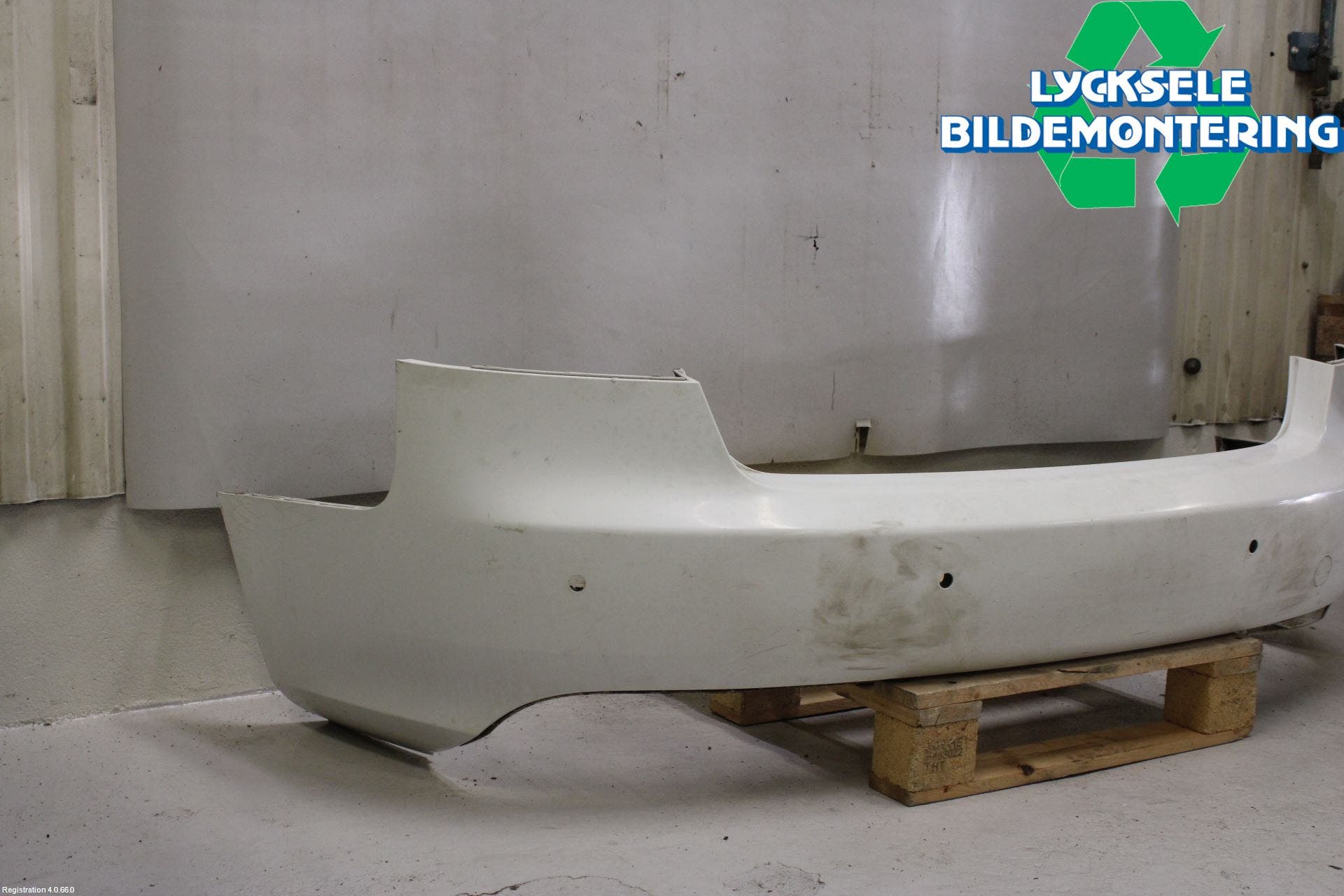 Audi A5 07-16 Stötfångarbeklädnad Bak