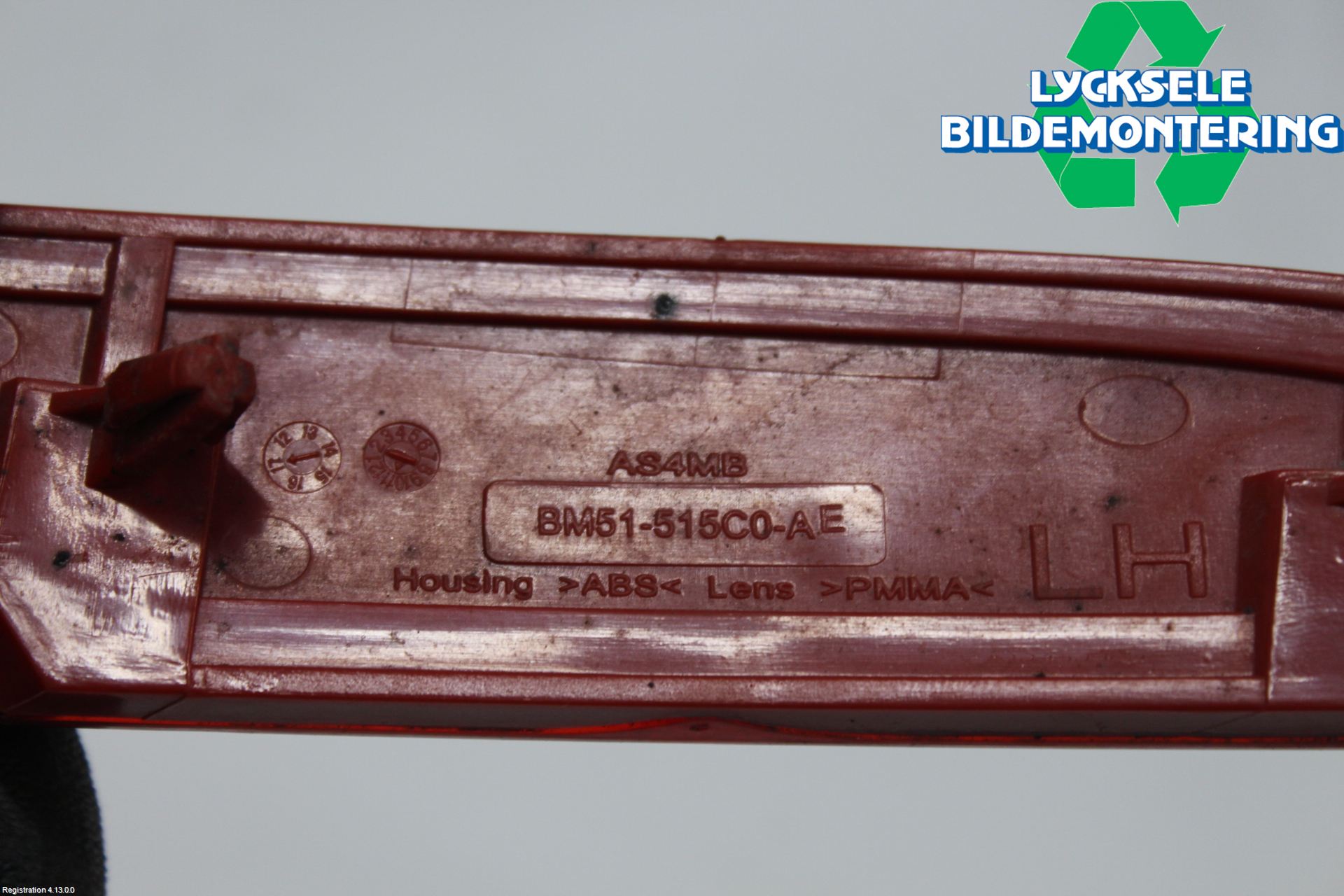 Ford FOCUS 15-18 Dimljus/Reflex Bak