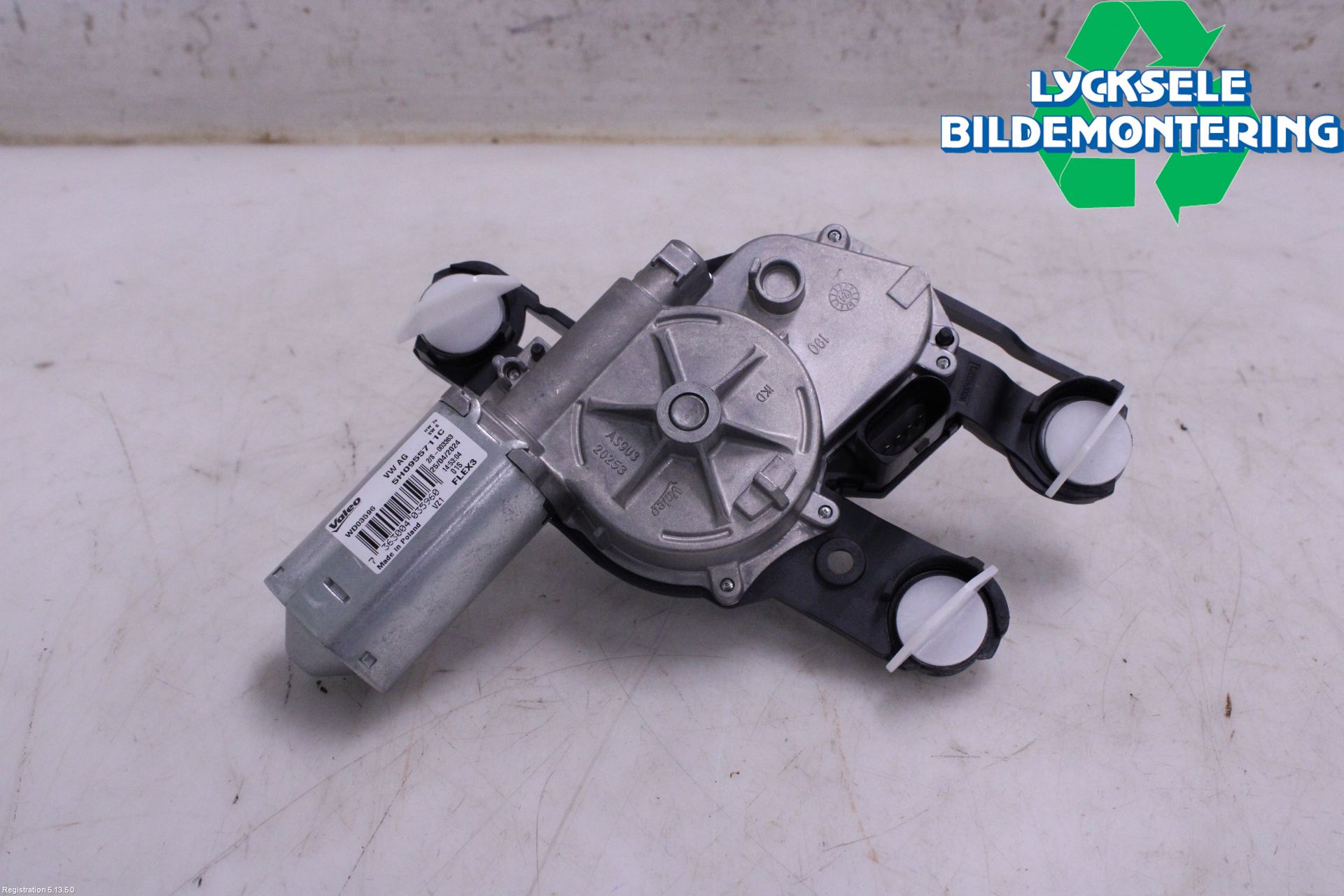 Volkswagen VW GOLF / E-GOLF VIII 20- Torkarmotor Baklucka