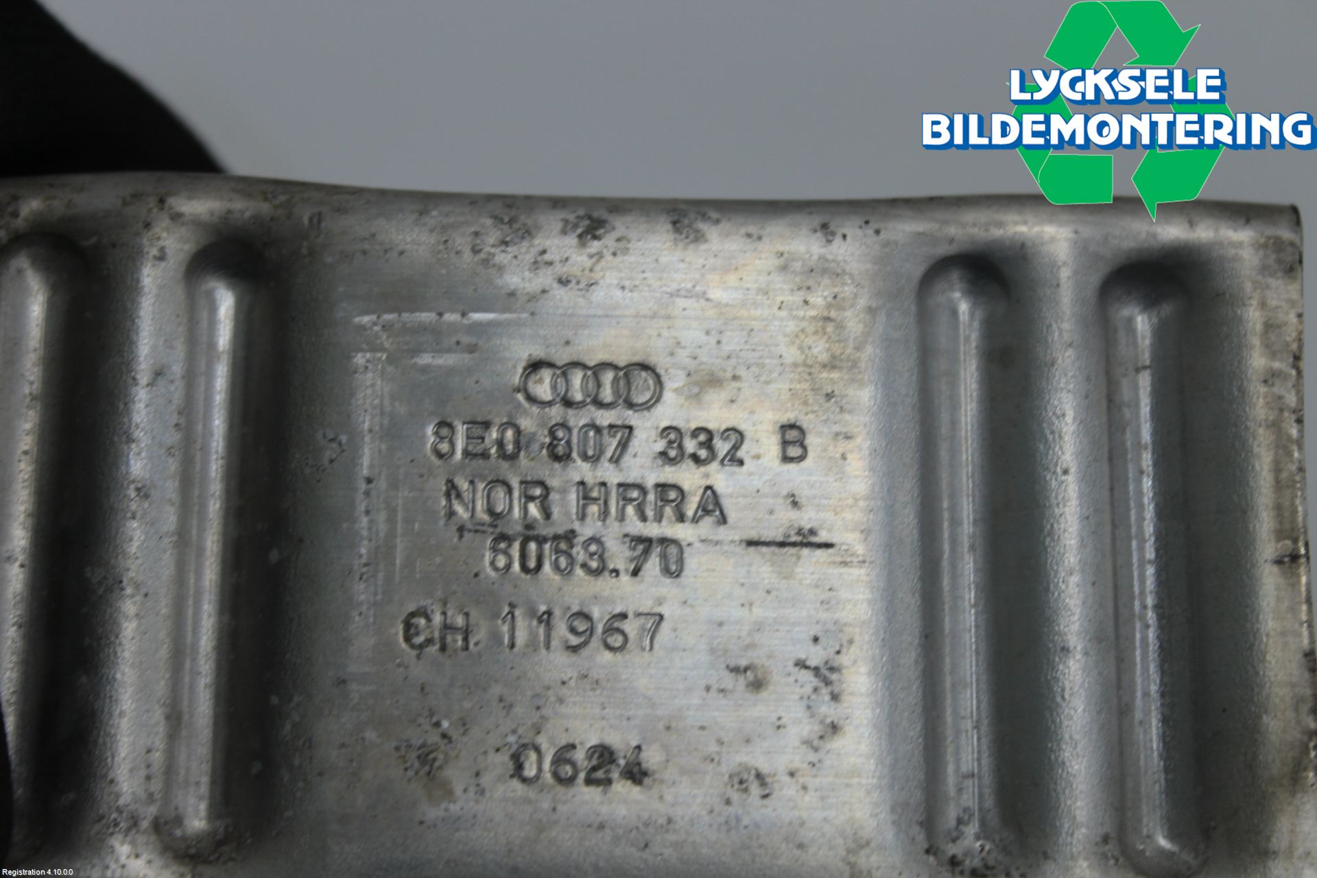 Audi A4/S4 05-07 Stötfångarbärjärn Bak