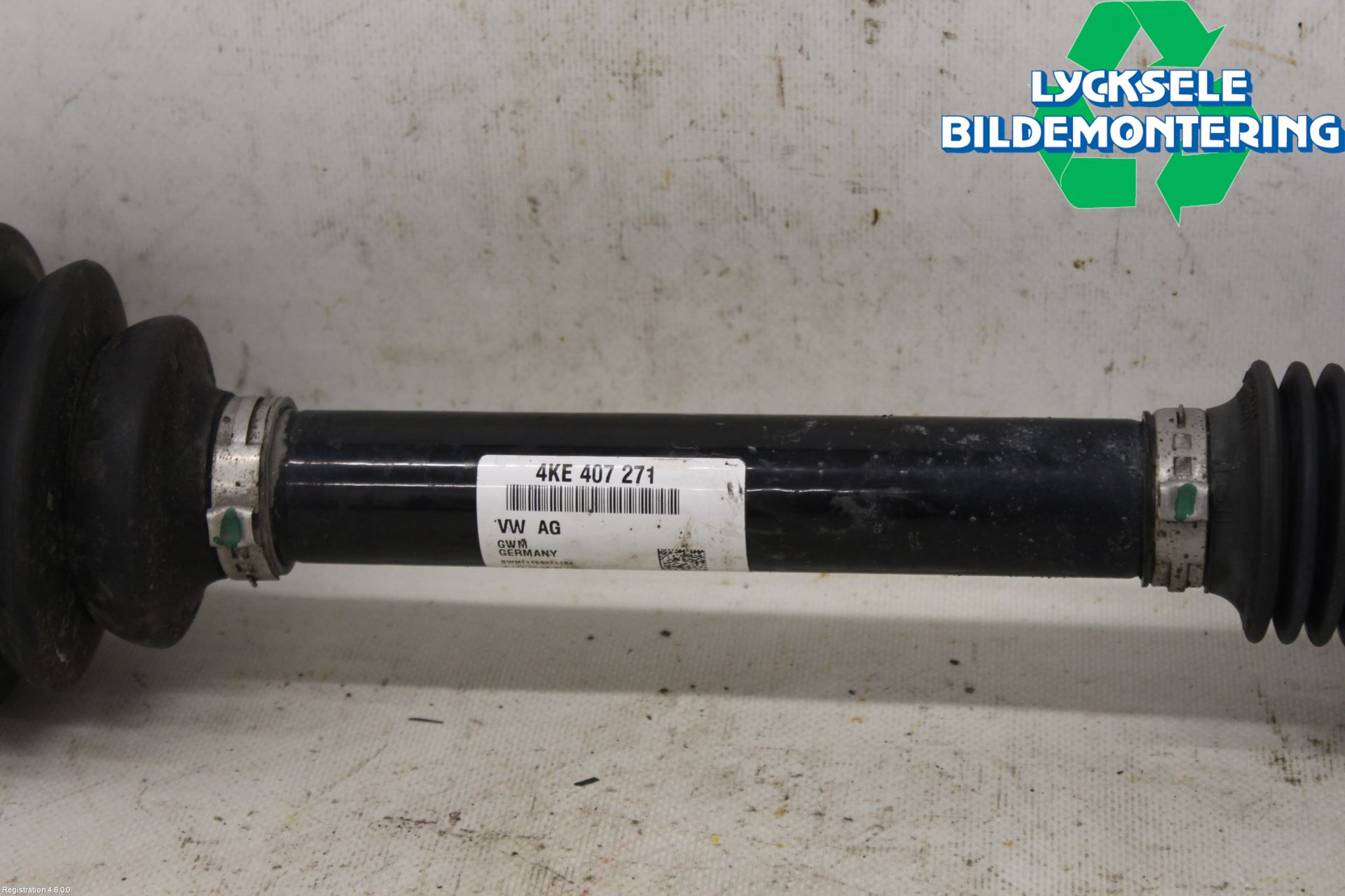 Audi E-TRON, S GE 19- Drivaxel Fram Höger