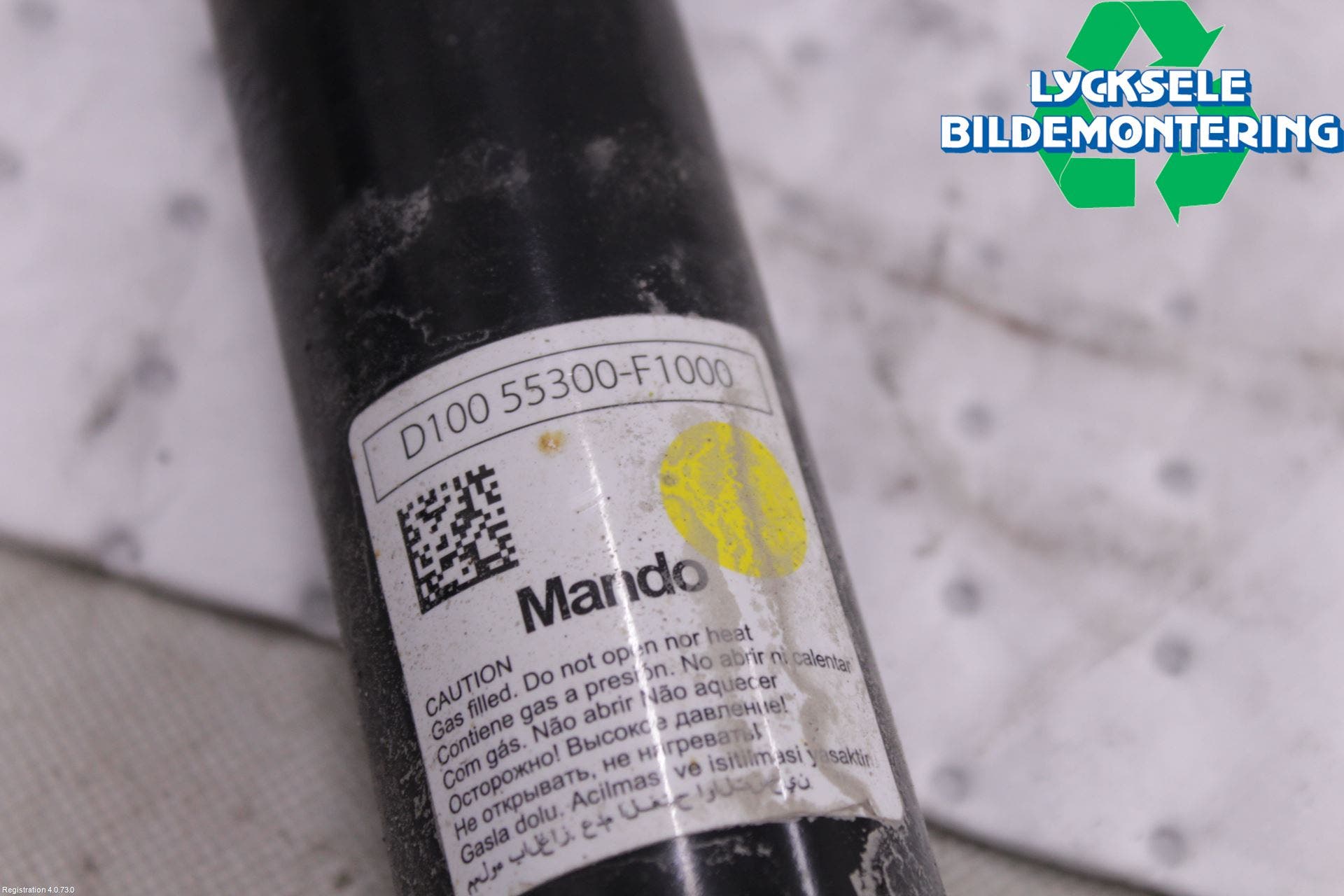 Kia SPORTAGE (QL) 16-21 Stötdämpare Bak