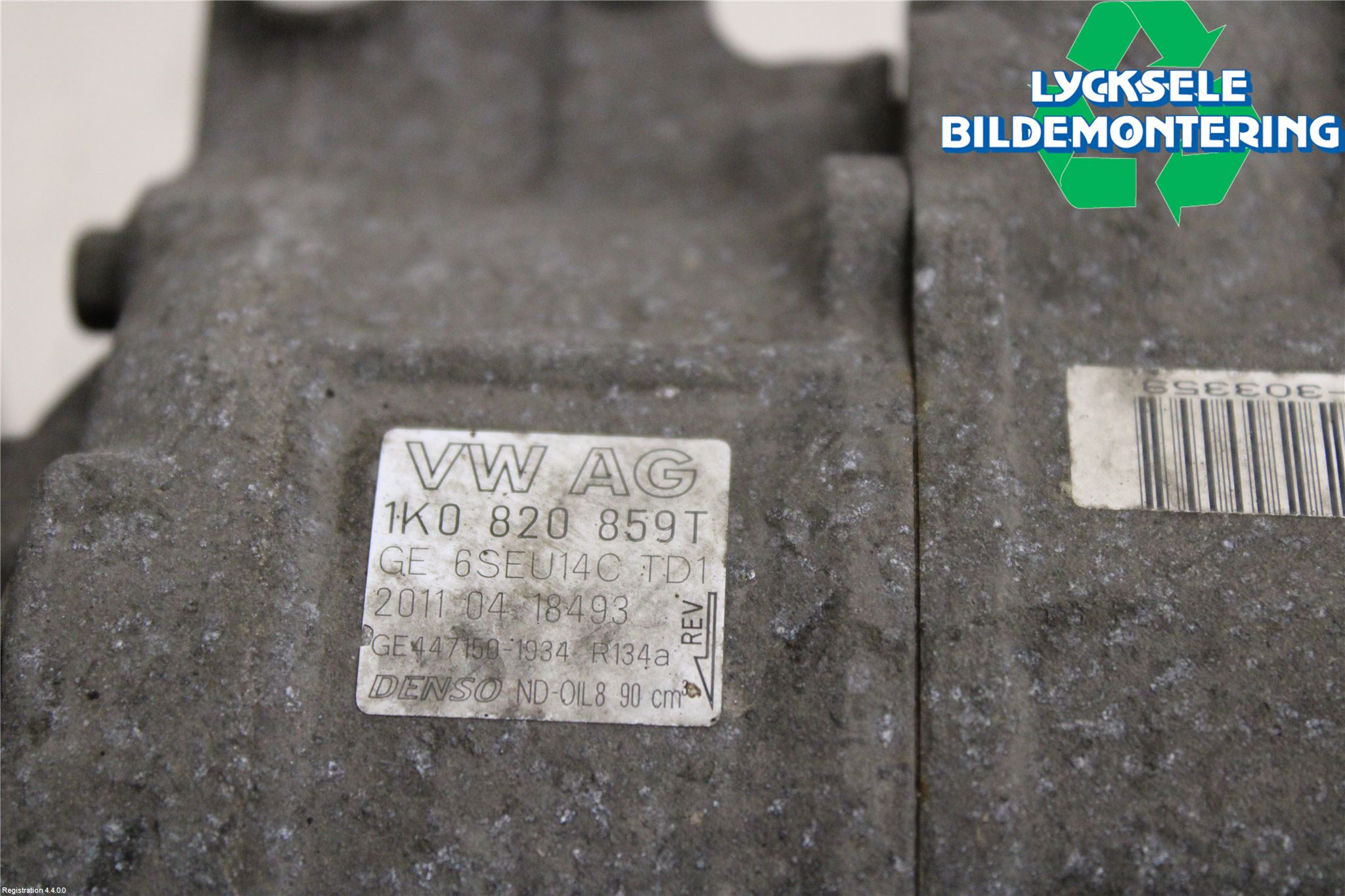 Volkswagen VW CADDY      04-10 Ac Kompressor