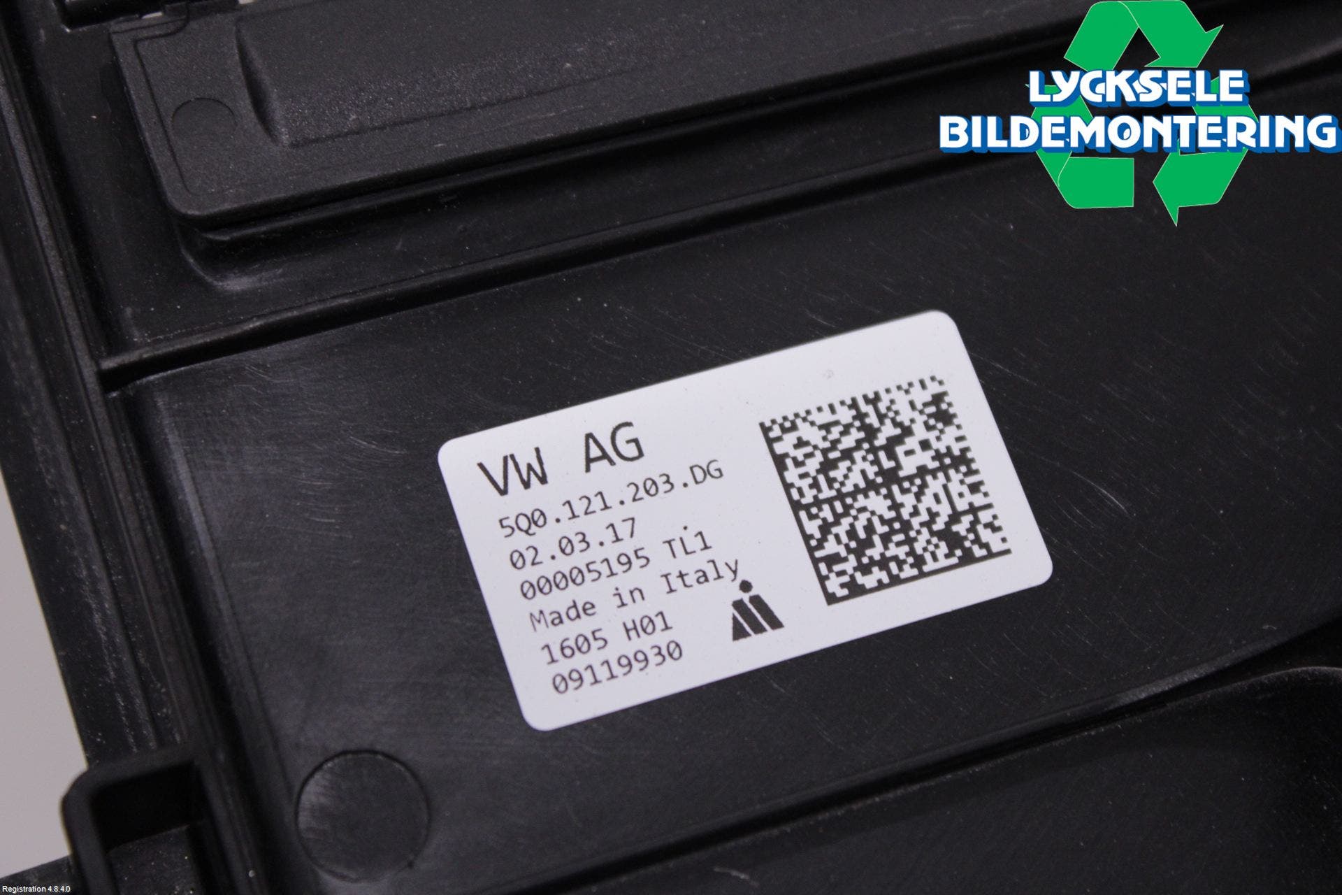 Volkswagen VW PASSAT 15-19 Kylfläkt El