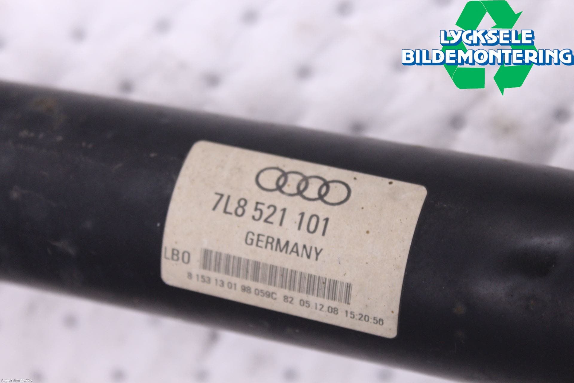 Audi Q7/SQ7 Mellanaxel Främre 4Wd