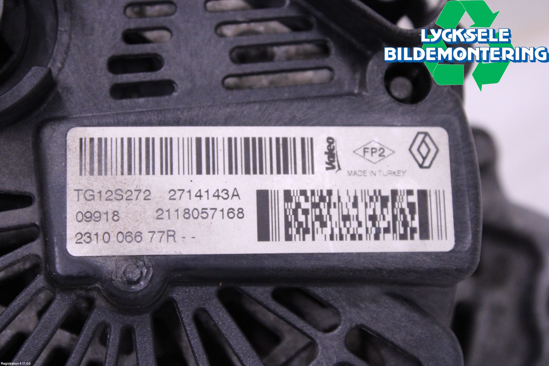 Renault CLIO IV 16-19 Generator