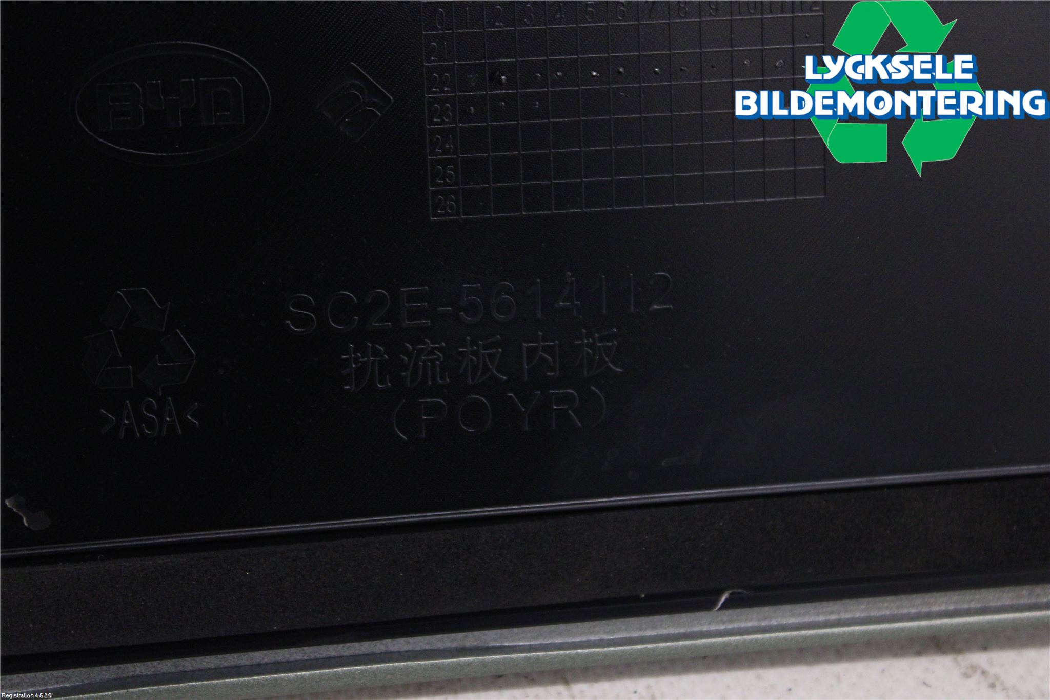 BYD ATTO 22- Spoiler Baklucka