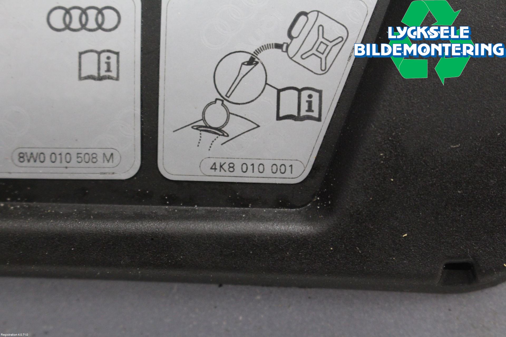 Audi A7 Sportback 4K 18- Tanklucka