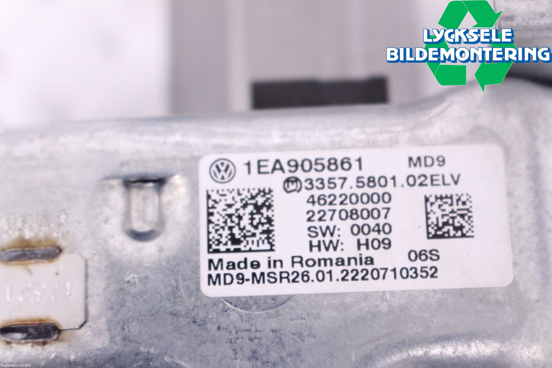 Volkswagen VW ID.4 21- Rattaxelagg Justerbart