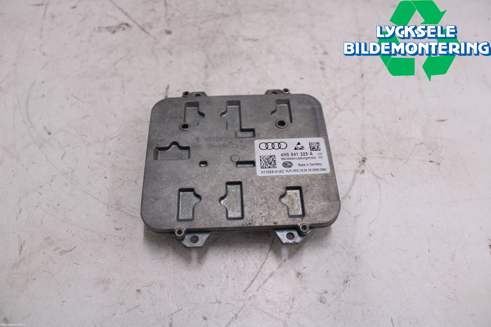 Audi A6 ALLROAD 12-18 Styrenhet Strålkastare