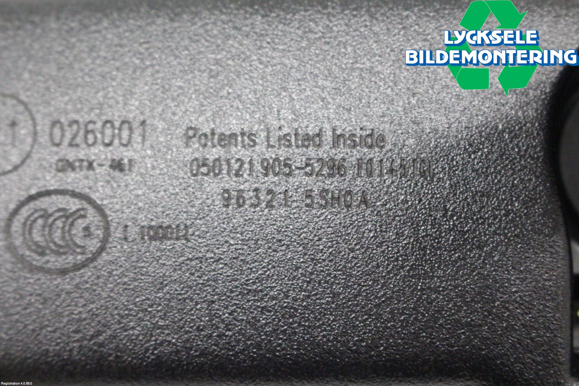 Nissan LEAF 18- Spegel Invändig