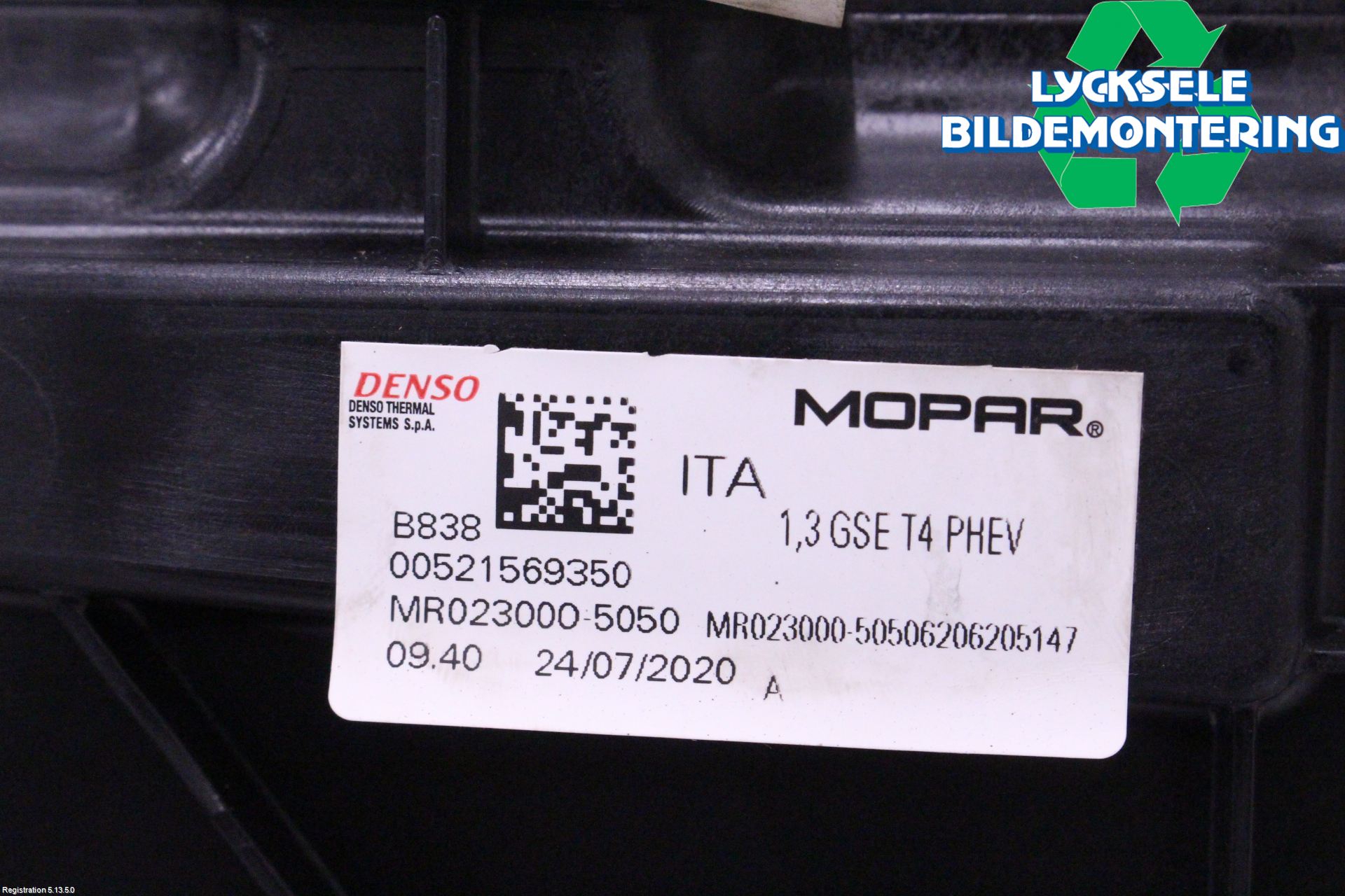Jeep COMPASS Kylfläkt El