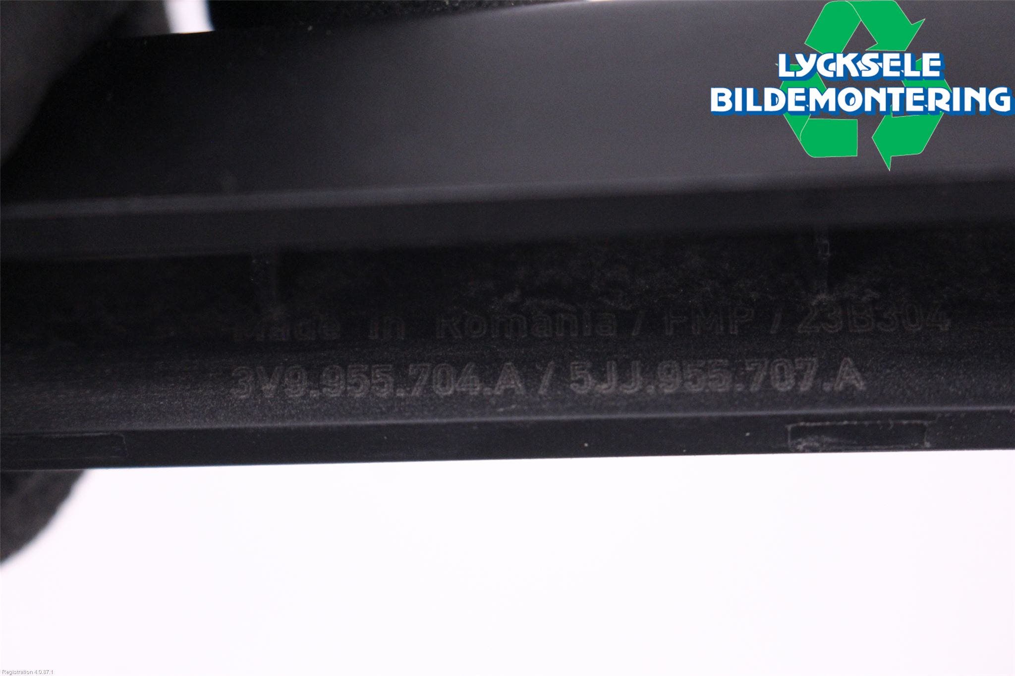 Skoda SUPERB 16-24 Torkararm-Bakruta