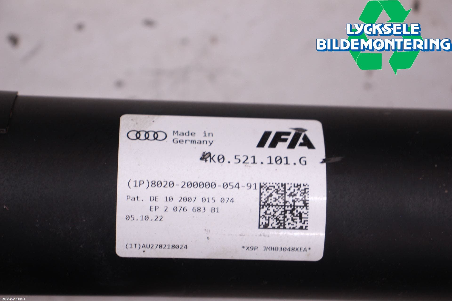 Audi A6 F2/C8 19- Mellanaxel Komp