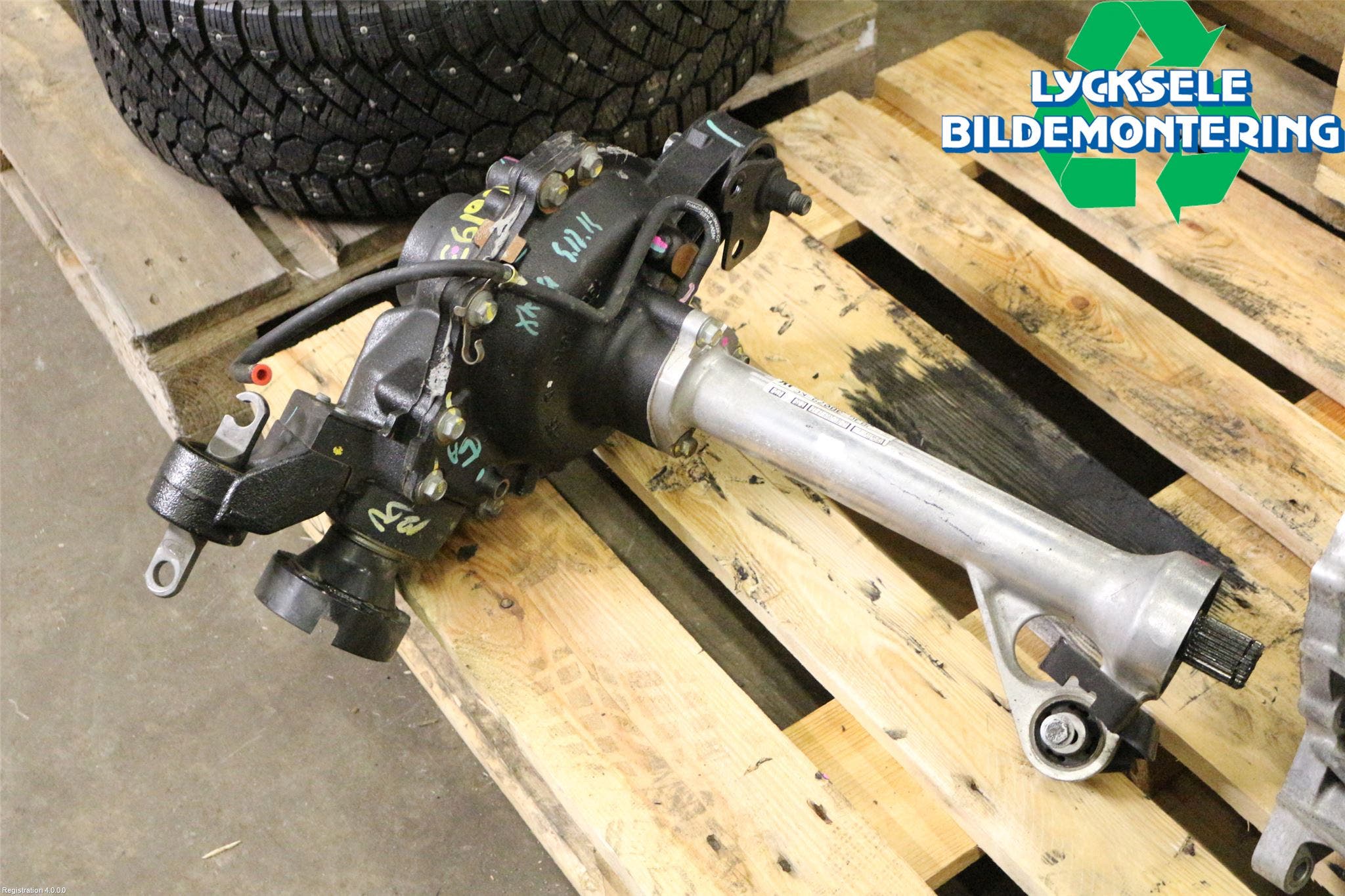 Ford RANGER EU 12-23 Framvagn Diffrential