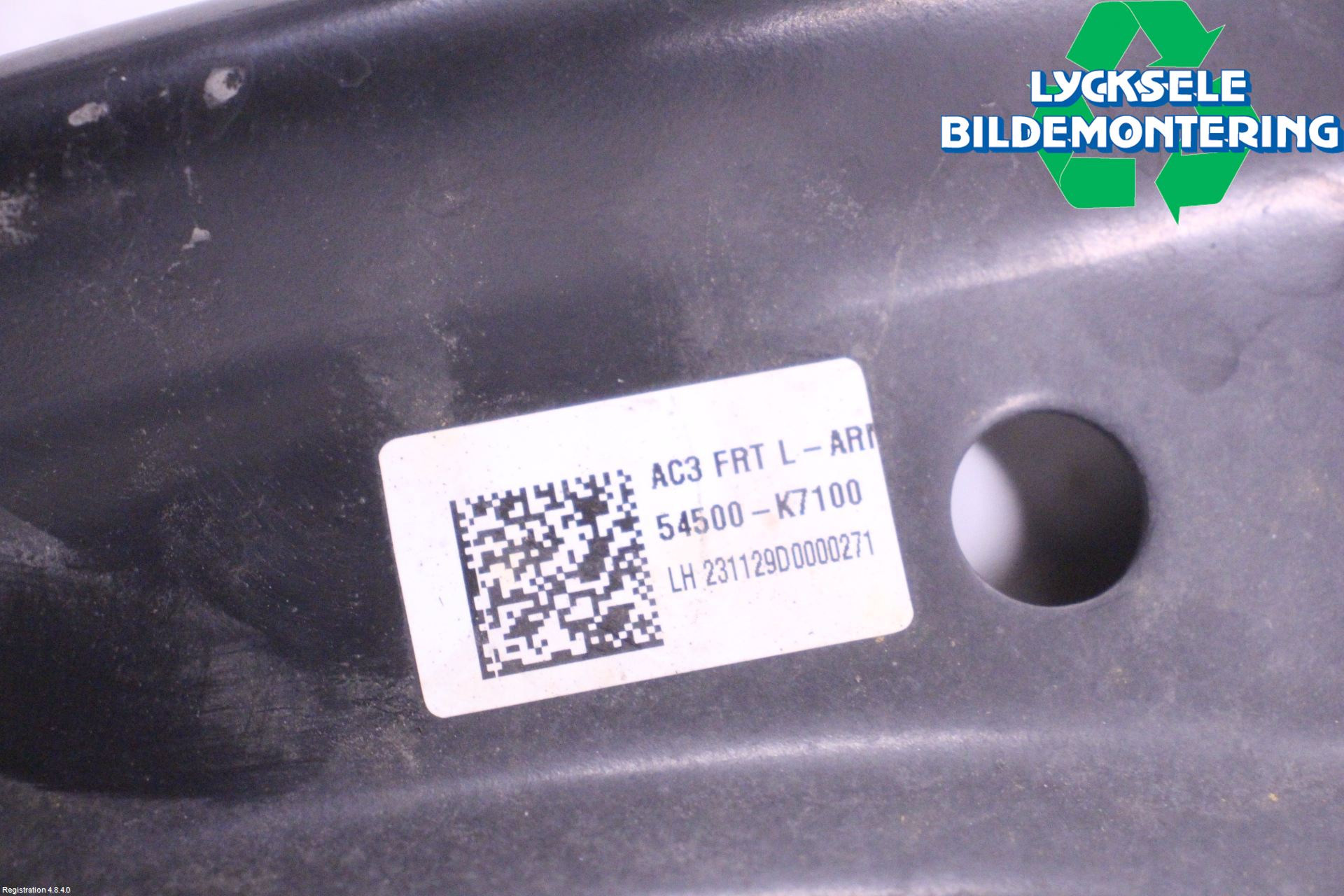 Hyundai i10 LA 20- Bärarm Fram Undre Vä