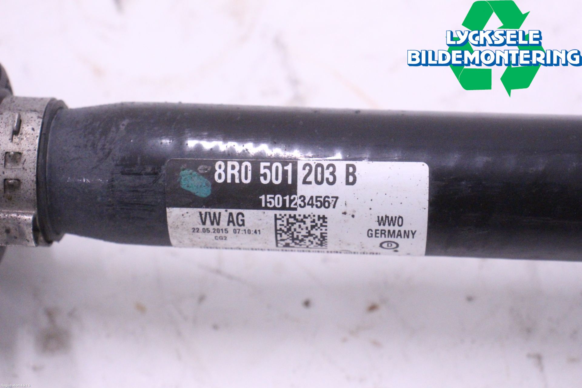 Audi Q5 09-16 Drivaxel Bak Vänster