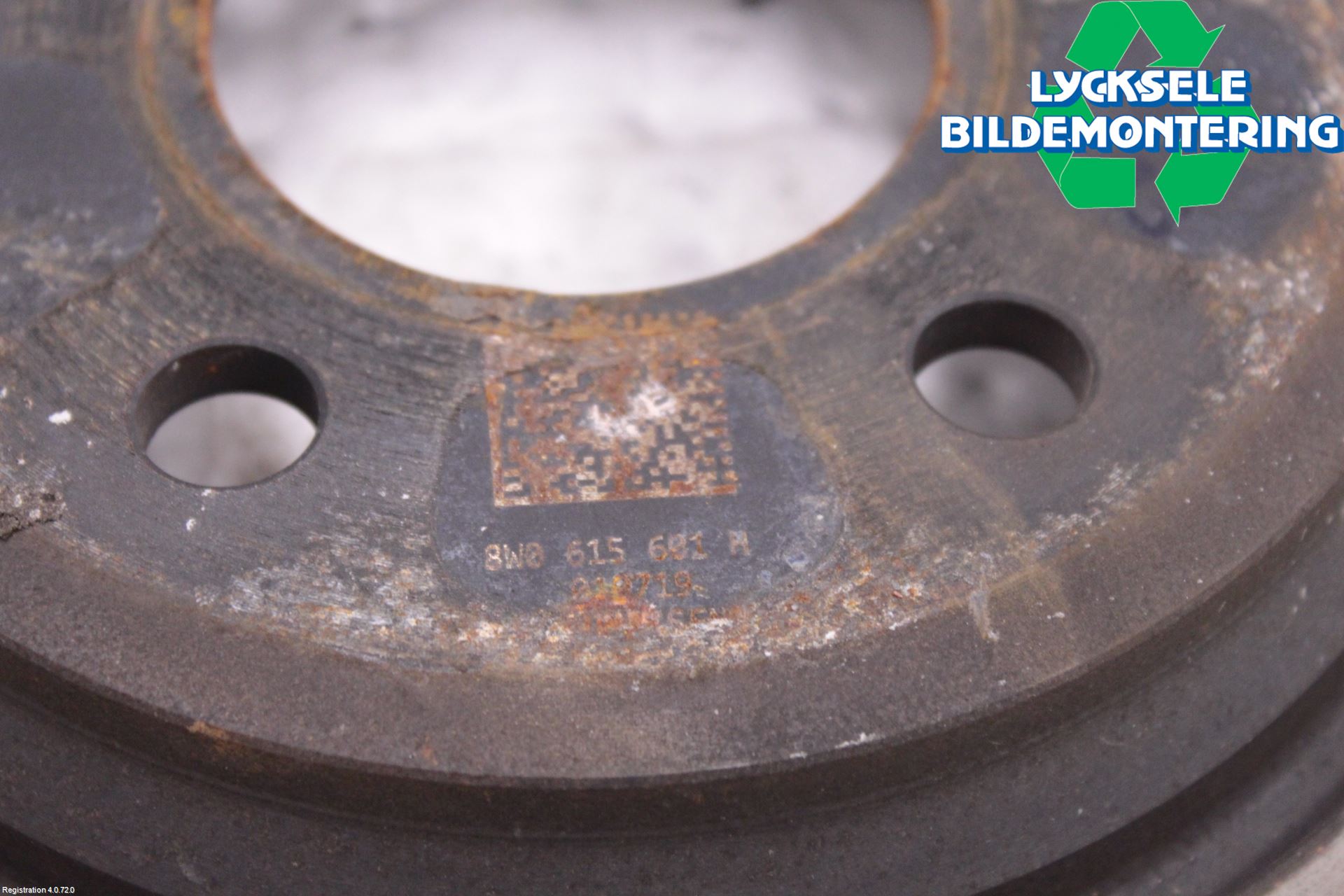 Audi A4/S4 B9 20- Bromsskiva Bak