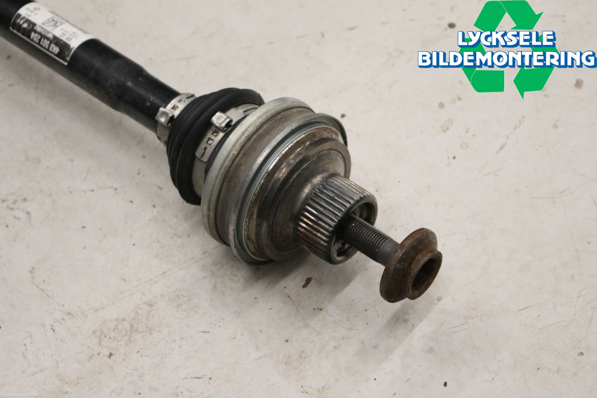 Audi A6 F2/C8 19- Drivaxel Bak Höger