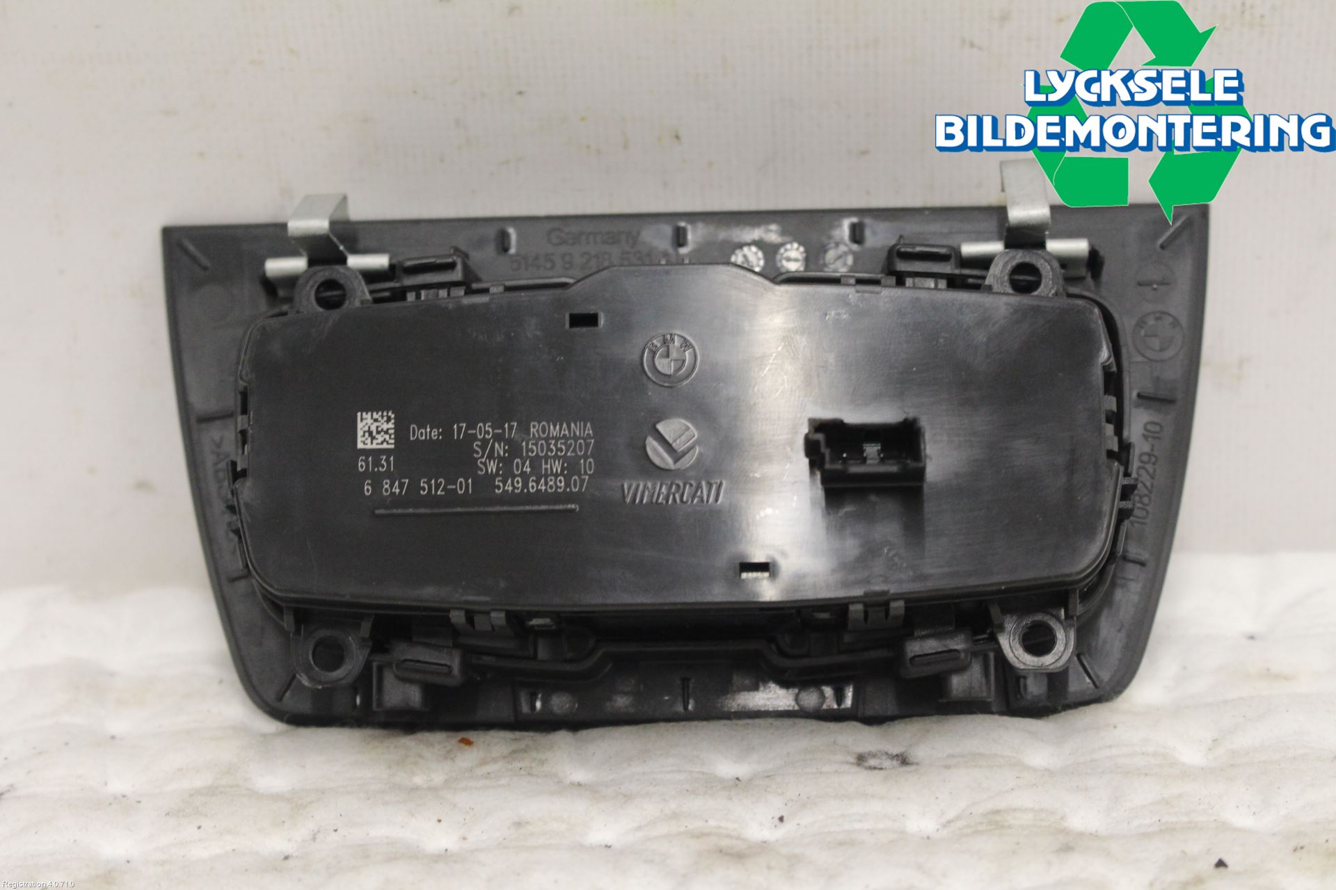 BMW 3 F30/F31/F80 12-19 Strömställare Ljus